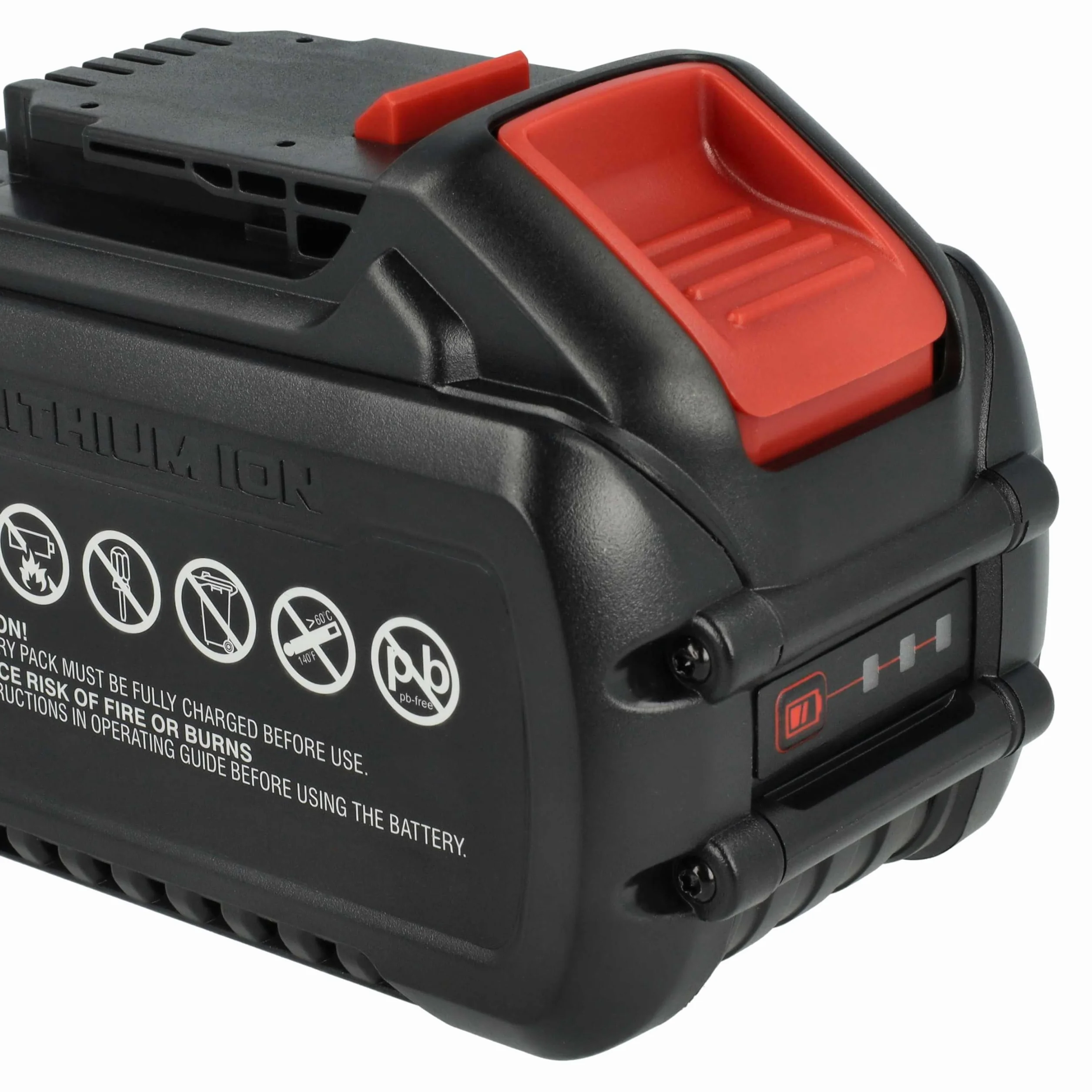 vhbw 1 x bateria kompatybilna z Dewalt DCD790S2, DCD791D2, DCD785L2, DCD790D2, DCD791, DCD790 elektronarzędzia (12000 mAh, Li-Ion, 20 V / 60 V)