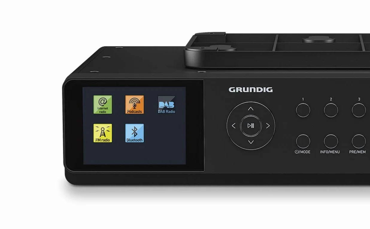 Grundig GKR1060 Radio kuchenne, Czarny