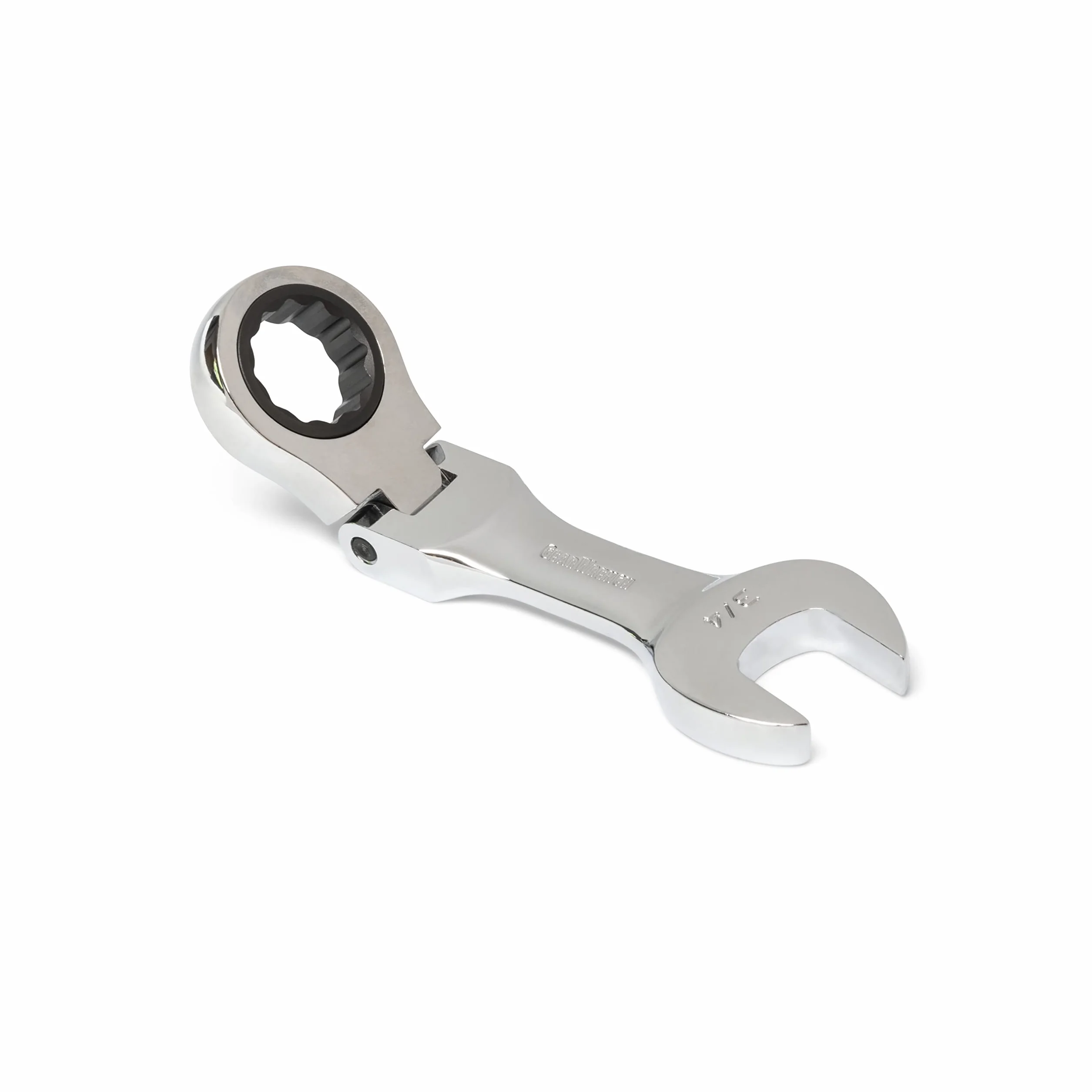 GearWrench Zestaw kluczy płasko-oczkowych 7 szt. 12 Pt. Stubby Flex Head, SAE - 9570