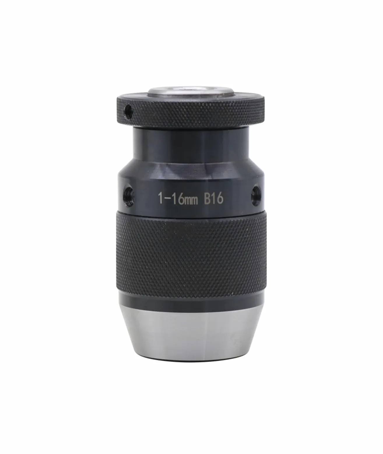 B16 B18 JT3 JT6 uchwyt wiertarski Heavy Duty samozaciskowy bezkluczowy uchwyt wiertarski Arbor zakres mocowania 1-16mm tokarka CNC (Color : B16(1-16mm))