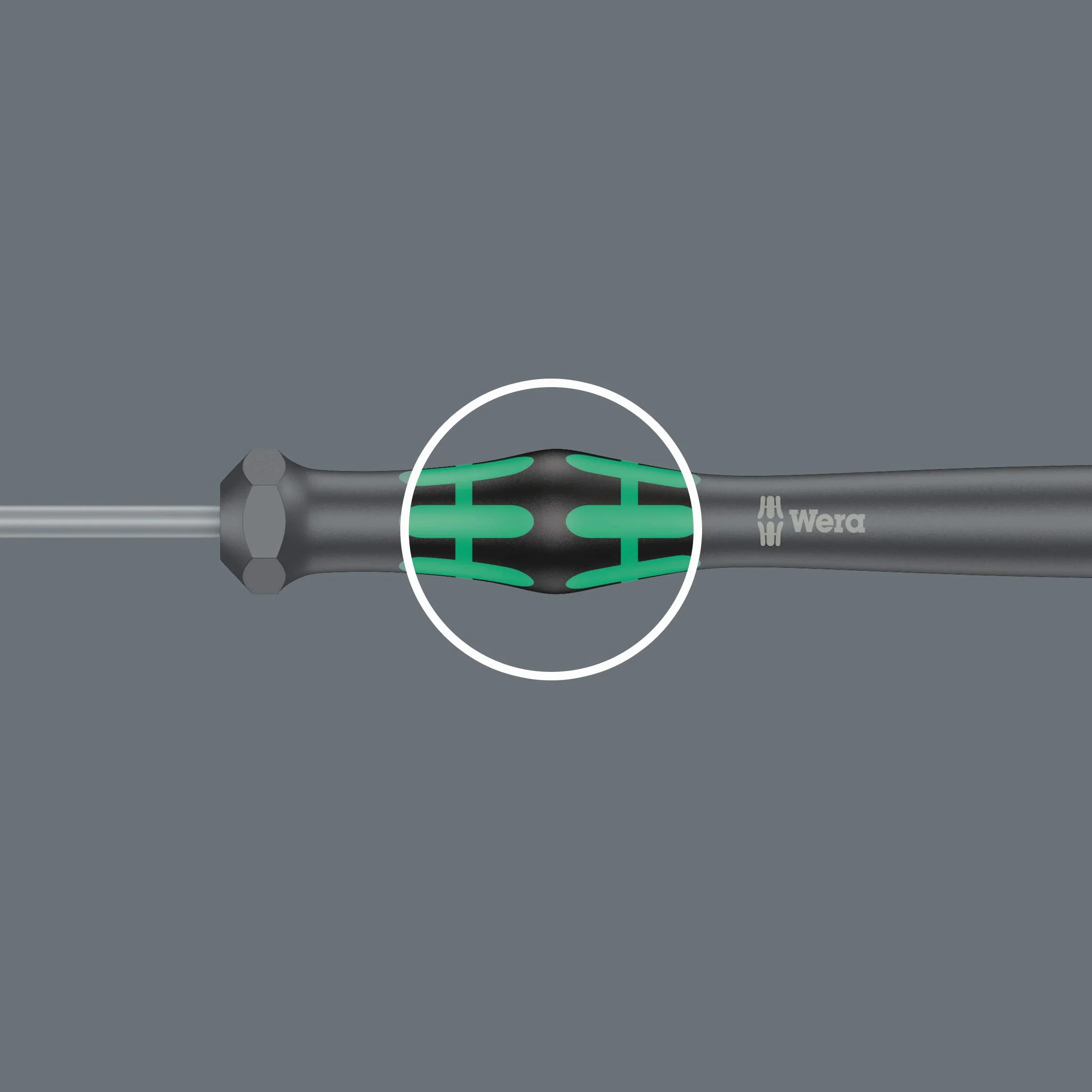 Wera 2050 Kraftform śrubokręt krzyżakowy, PH 0 x 40 mm, 05118026001, czarno-zielony