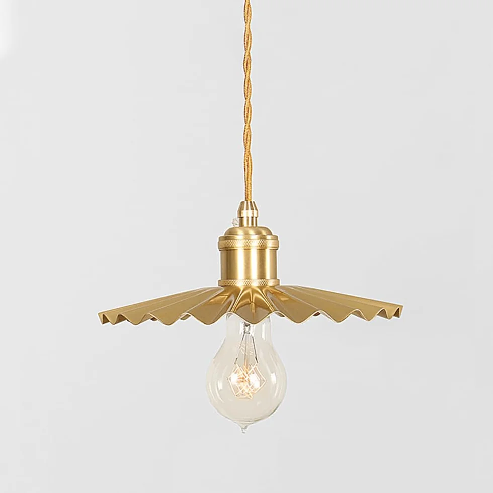 Vintage oświetlenie wewnętrzne wiszące wykończone mosiądzem, kształt kwiatu Split Design oprawa oświetleniowa wisząca, przemysłowa kuchnia artystyczna lampa sufitowa Oświetlenie wiejskie