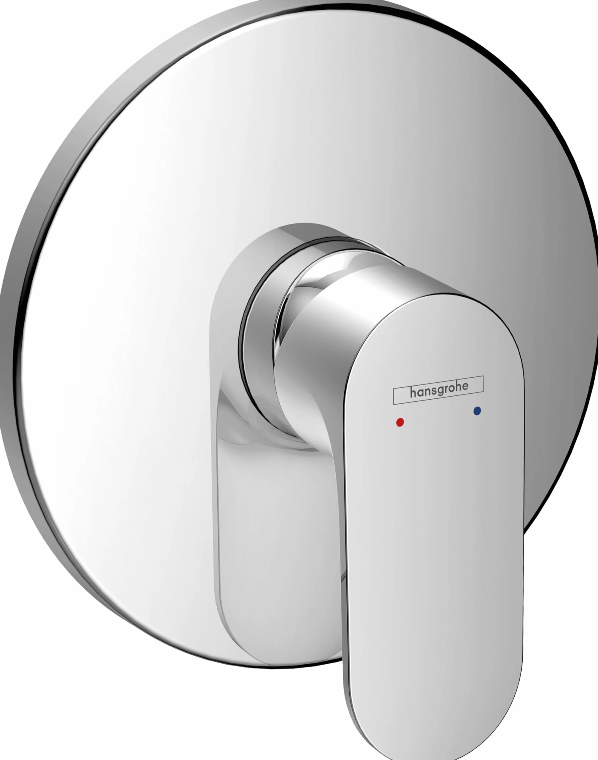 hansgrohe 72667000 Rebris S, podtynkowa bateria prysznicowa, 1 funkcja, chromowana jednouchwytowa bateria prysznicowa