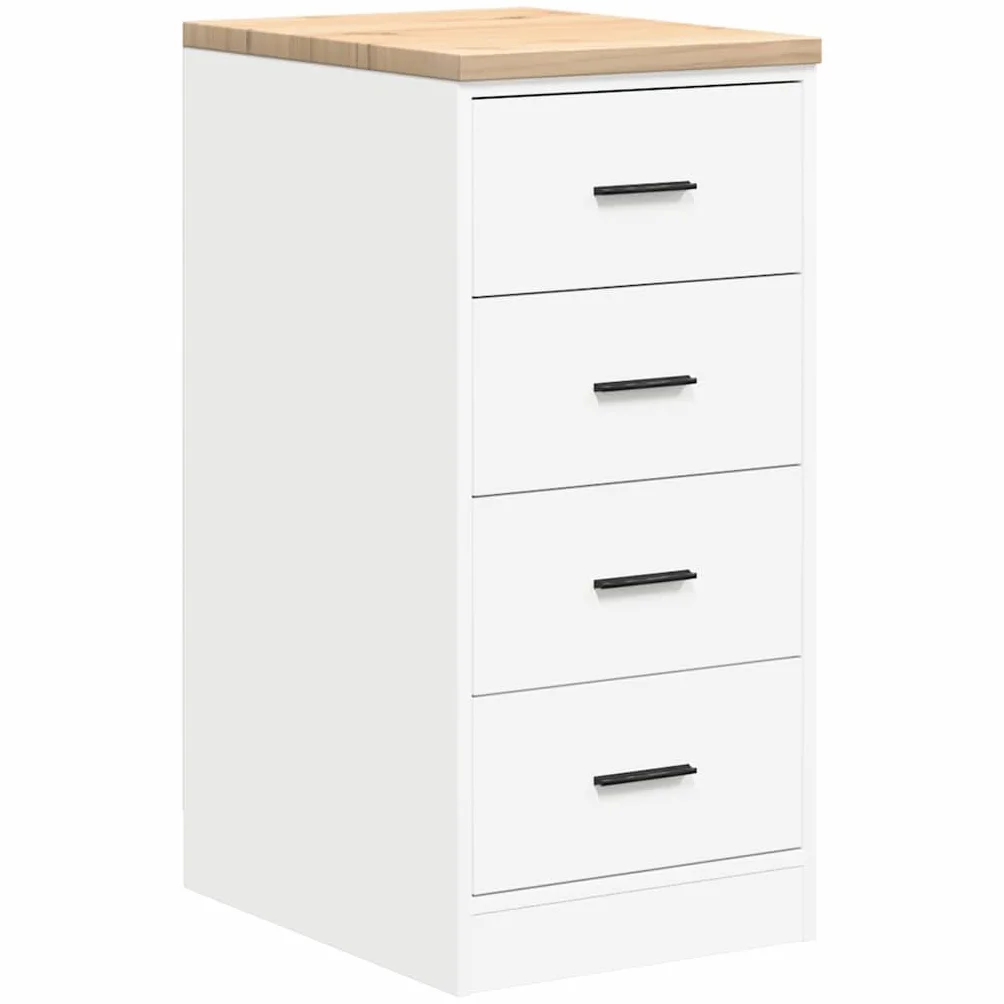 vidaXL Garażowa szafka do przechowywania Biała 40x51x85 cm, szafka, szafka narzędziowa, szafka dolna, szafka garażowa, szafka do przechowywania