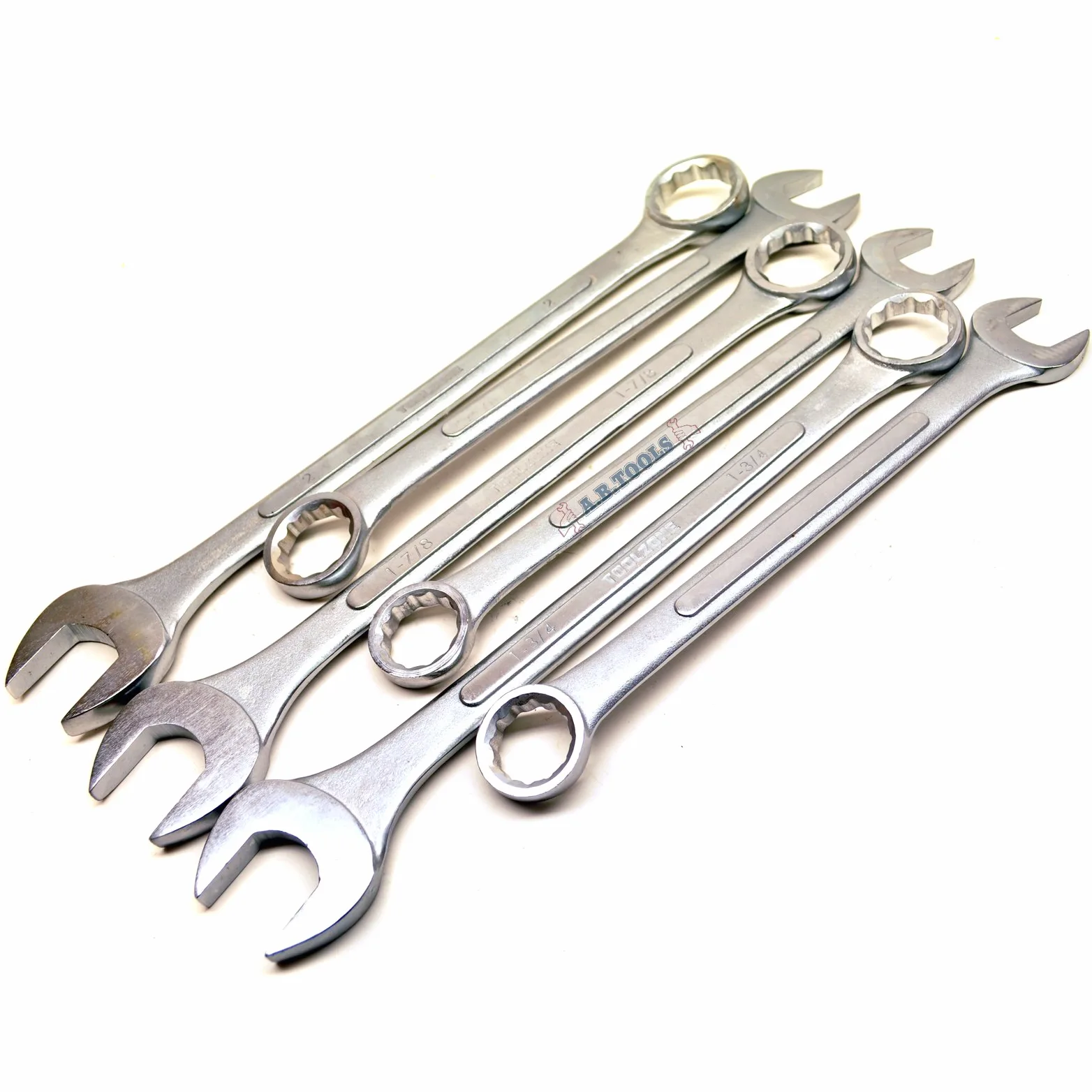 Toolzone 6 szt. AF Jumbo klucz płasko-oczkowy 33/8 cm - 5 cm