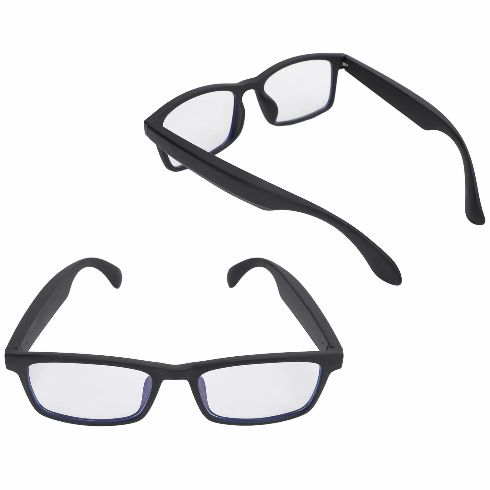 Inteligentne Okulary Bluetooth z Asystentem Głosowym, Mikrofonem, Filtrem Niebieskiego Światła, Soczewkami Polaryzacyjnymi, Wodoodporne