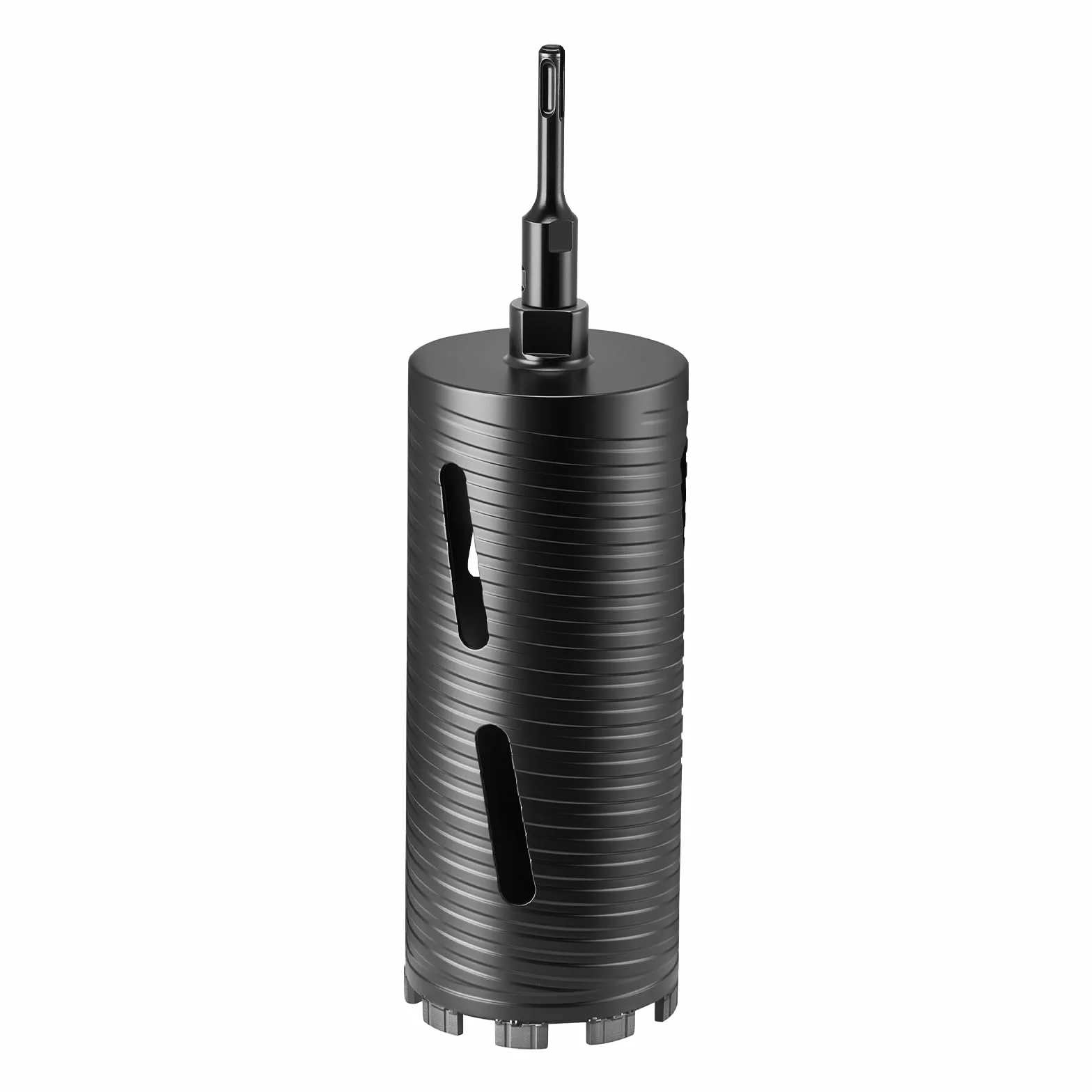 VEVOR Bity do murarstwa, średnica 102 mm, głębokość wiercenia 241 mm, gwint wewnętrzny M16, wiertło diamentowe na sucho z 3 adapterami, klucz sześciokątny do betonu zbrojonego