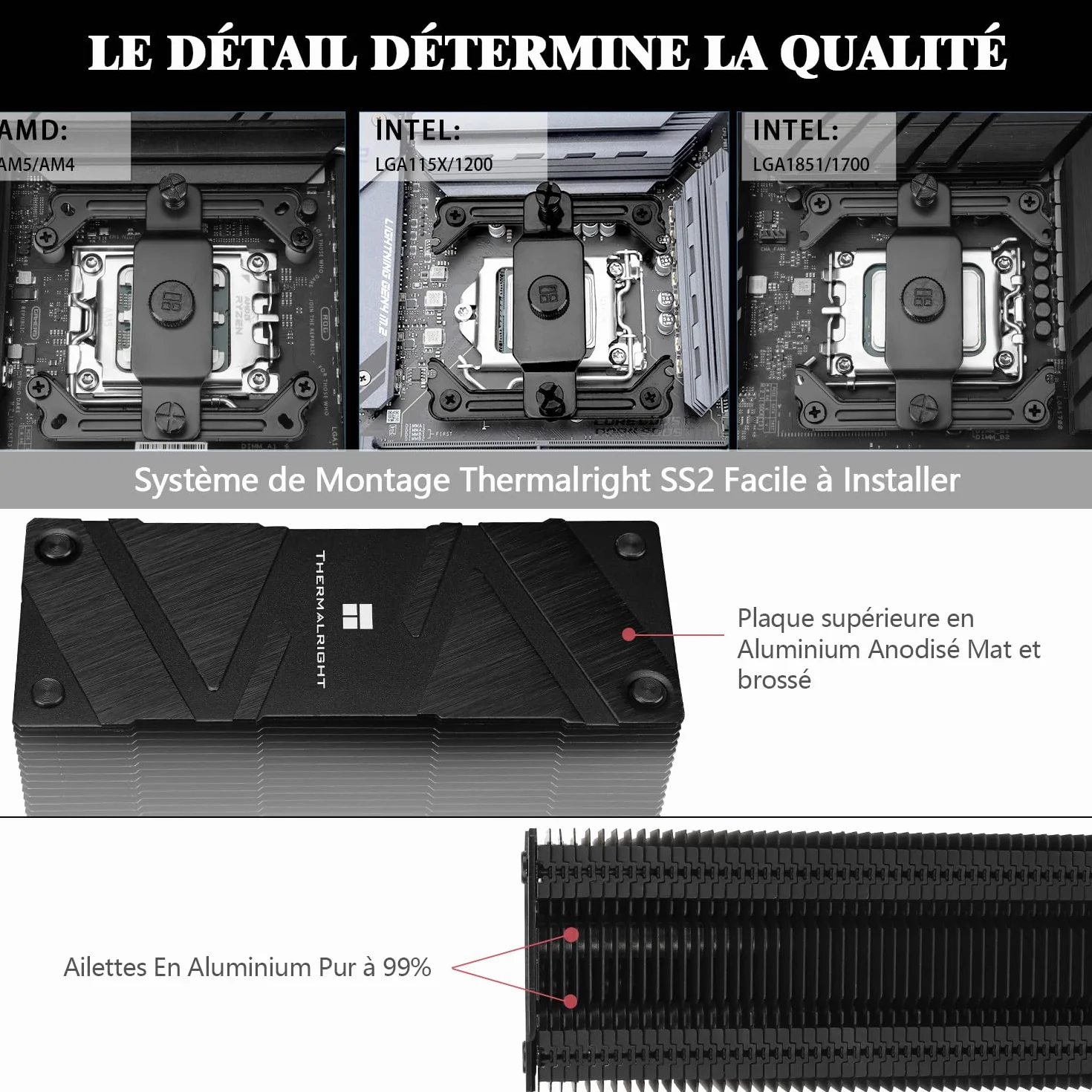 Thermalright Assassin Spirit 120 EVO DARK CPU chłodnica powietrza 4×6mm HeatPipes TL-E12B V2 PWM wentylator 156mm Intel 1700/115X/1200/1851 AMD AM4 AM5