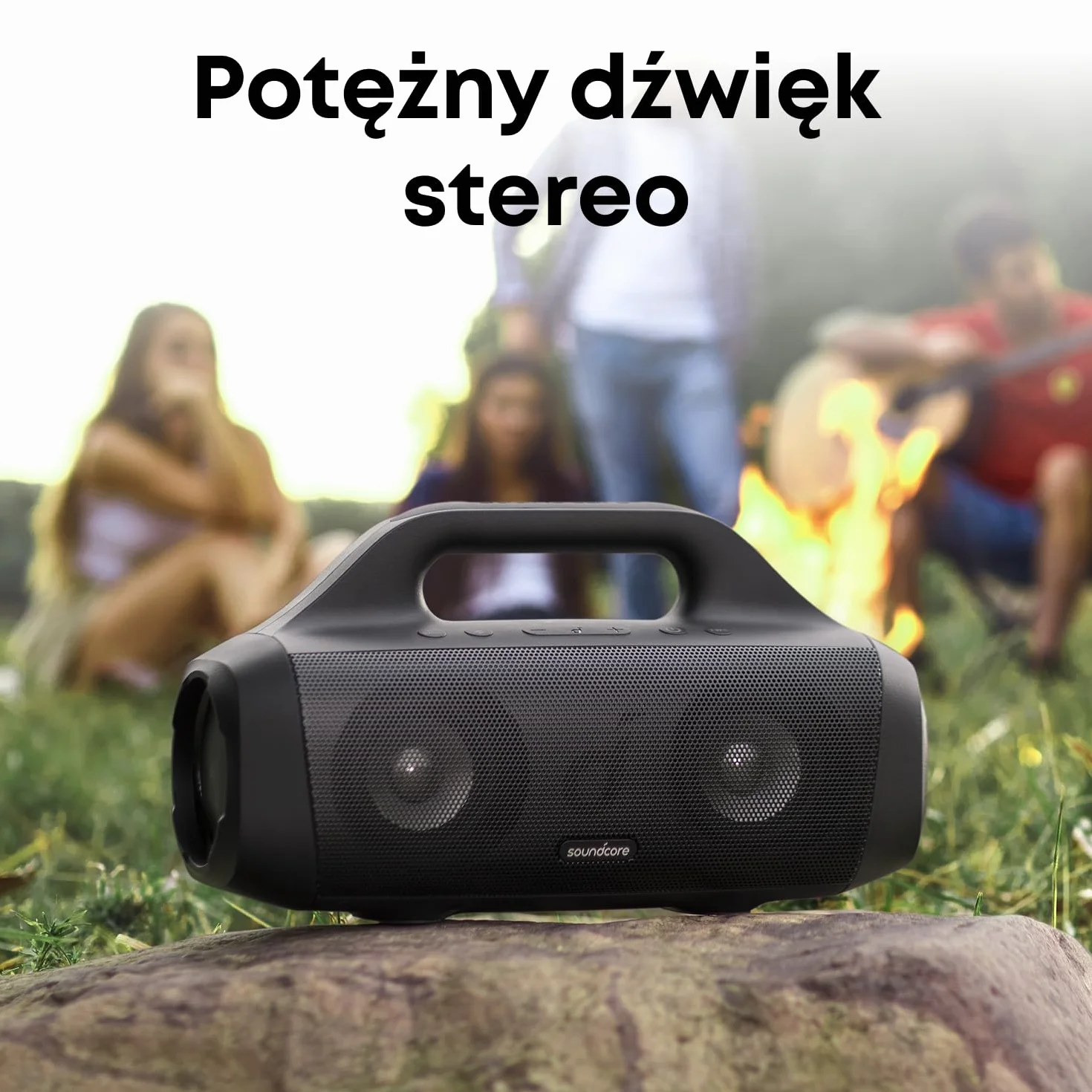 Soundcore Anker Motion Boom głośnik Bluetooth BassUp IPX7 24h akumulator