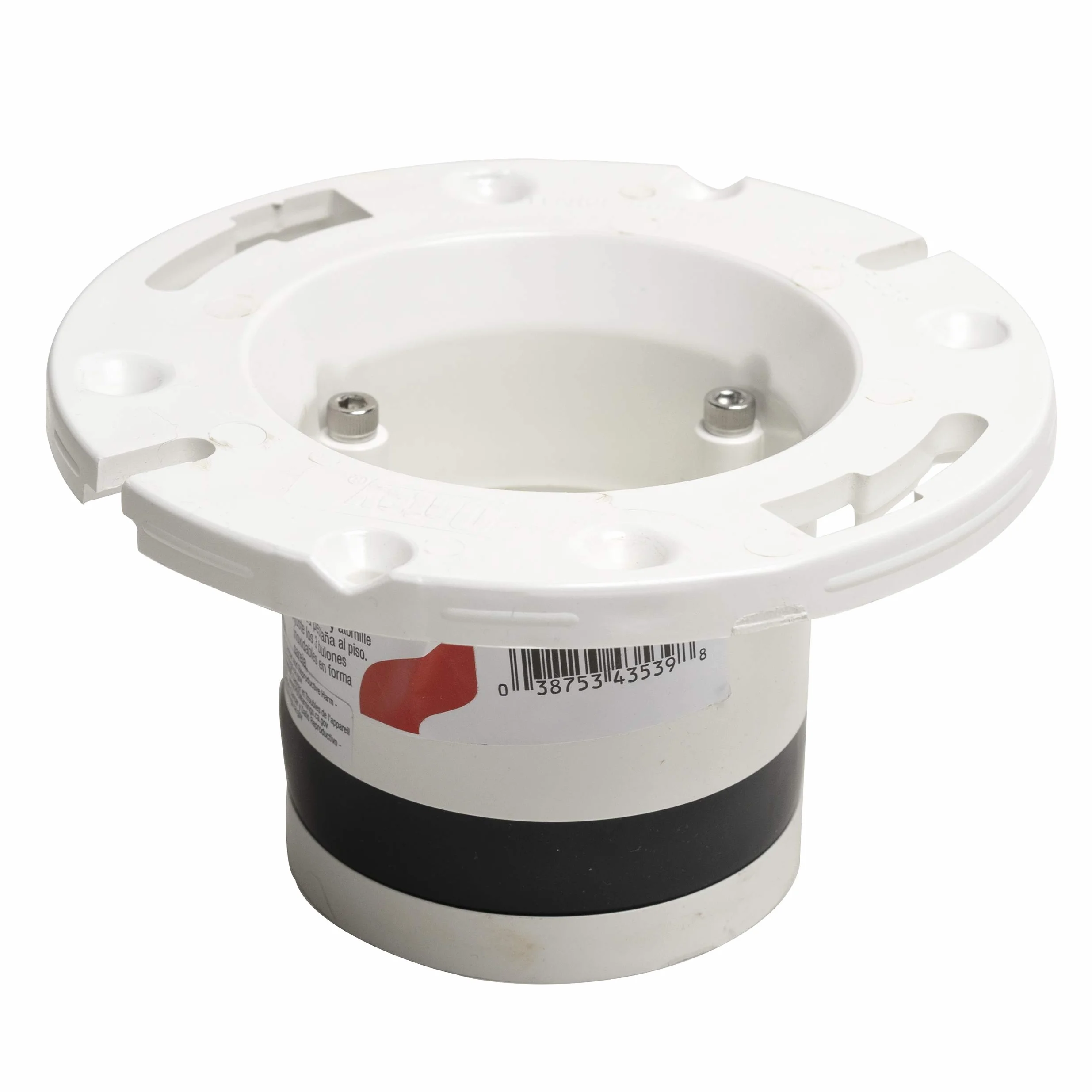 Zestaw naprawczy muszli klozetowej = Oatey 43539 PCW zamiennik kołnierza żeliwnego, 10 cm + Sani Seal Llc BL01 bezwoskowa uszczelka do toalety