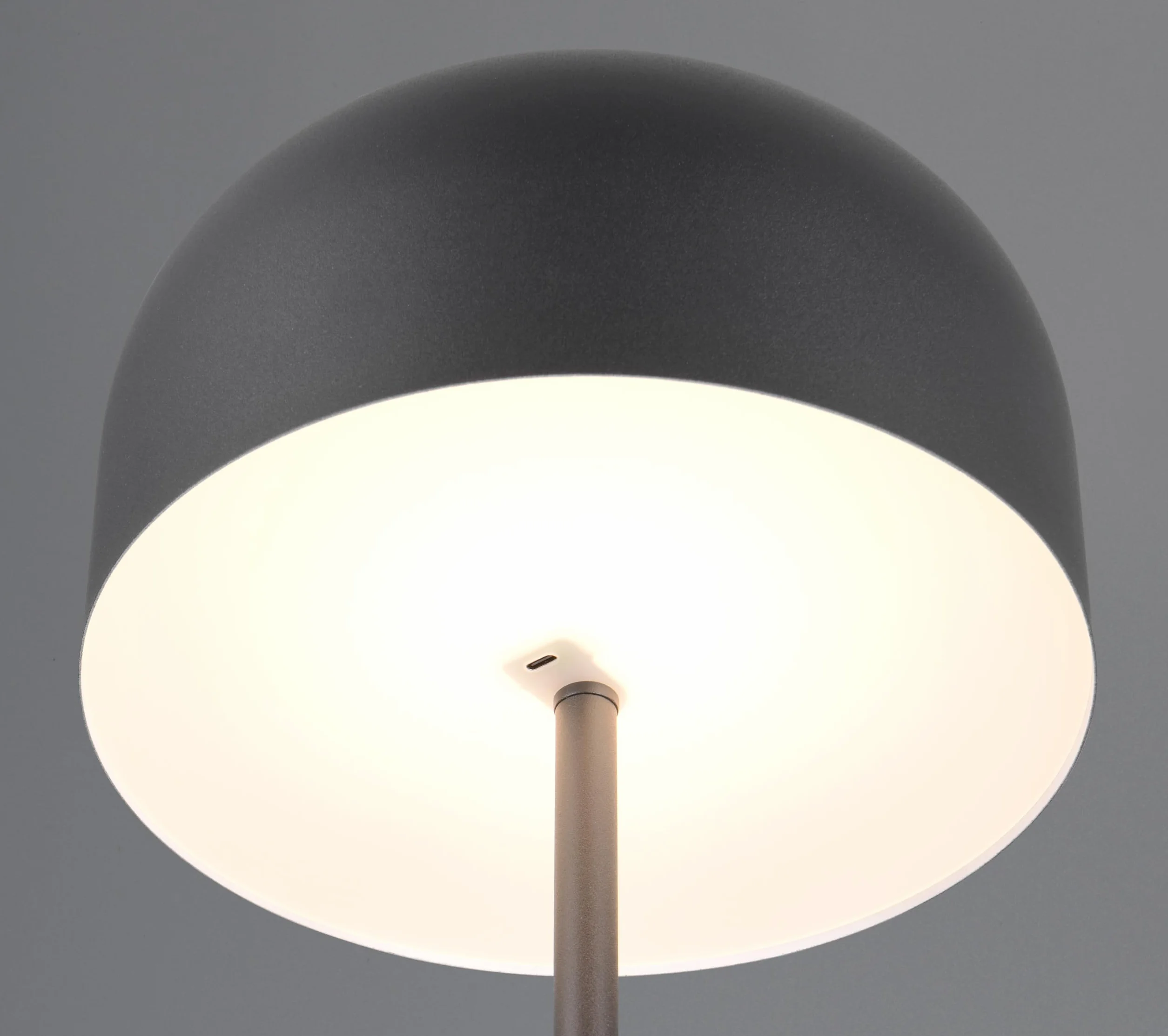 Reality Leuchten lampa stojąca LED z akumulatorem Jeff R49151132, metal czarny matowy, w zestawie 2,5 W LED