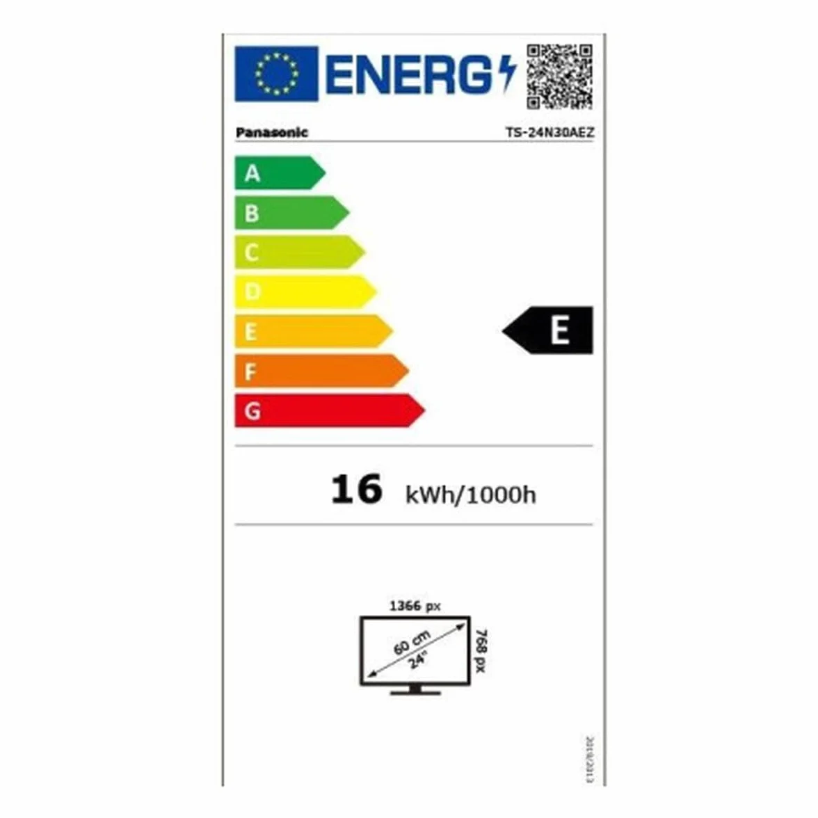 Panasonic TS-24N30AEZ, seria N30 24-calowy telewizor LED HD, 2024, odtwarzacz multimedialny USB, wysoki kontrast, potrójny tuner HD, HDMI, montaż ścienny, cienka rama, wyjątkowe wrażenia wizualne