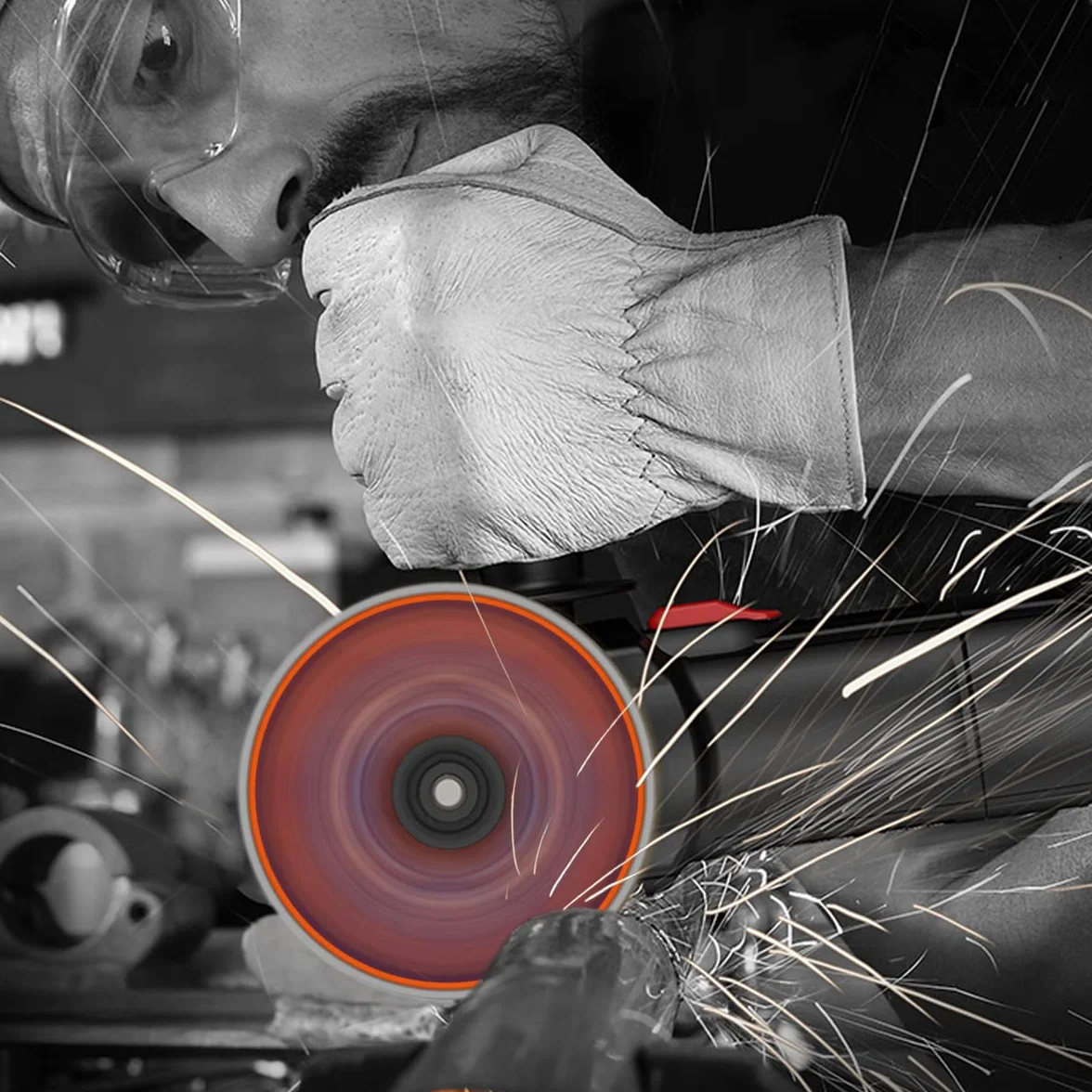 LYVQZPWLRDiamentowa płyta cięcia, 1 szt. 115 mm tarcza tnąca diamentowa lutowana próżniowo, tarcza tnąca tarczowa(10mm)
