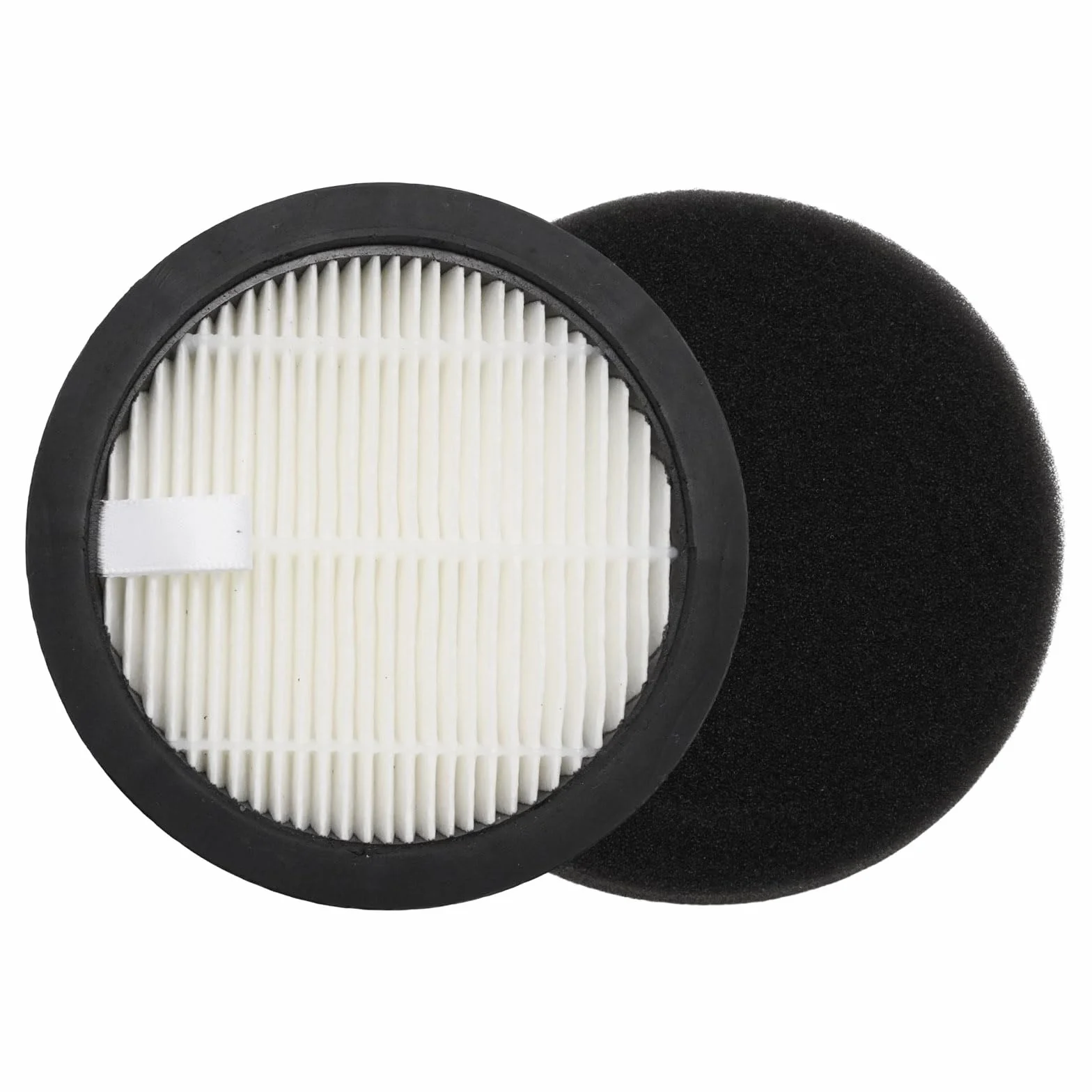 8 sztuk filtrów HEPA, zamienne dla odkurzacza akumulatorowego Laresar Elite 3, zawiera 4 filtry, 4 gąbki