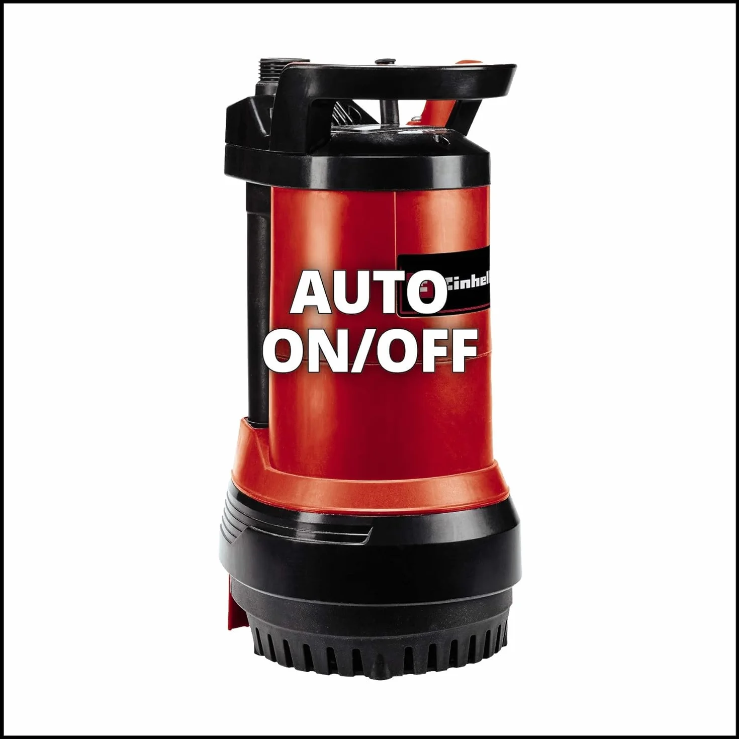 Einhell GE-PP 5555 RB-A Pompa do beczki deszczowej (550 W, pompa kombinowana 2 w 1, zanurzeniowa pompa ciśnieniowa i beczka przeciwdeszczowa, automatyczna funkcja z ochroną przed pracą na sucho,
