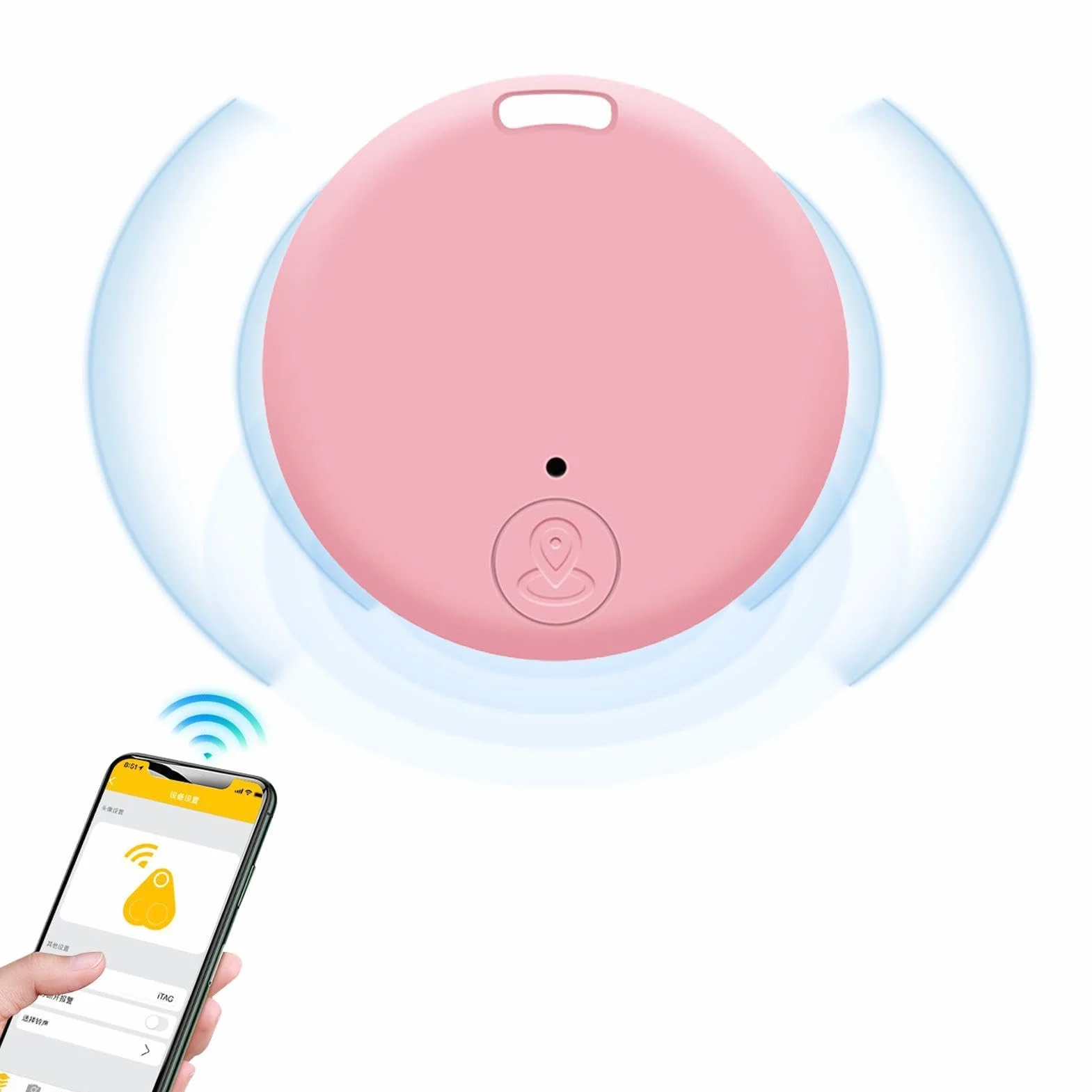 Lokalizator GPS śledzący klucze inteligentny alarm