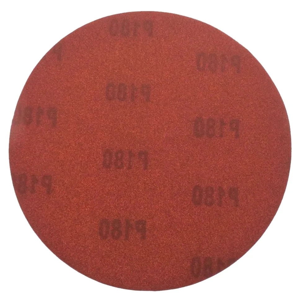 20 sztuk/50 sztuk 5-calowy uciekający papier ścierny 125mm okrągły uciekający papier ścierny wyginający arkusz szlifierski samoprzylepny arkusz z powrotem, 50 sztuk, 40