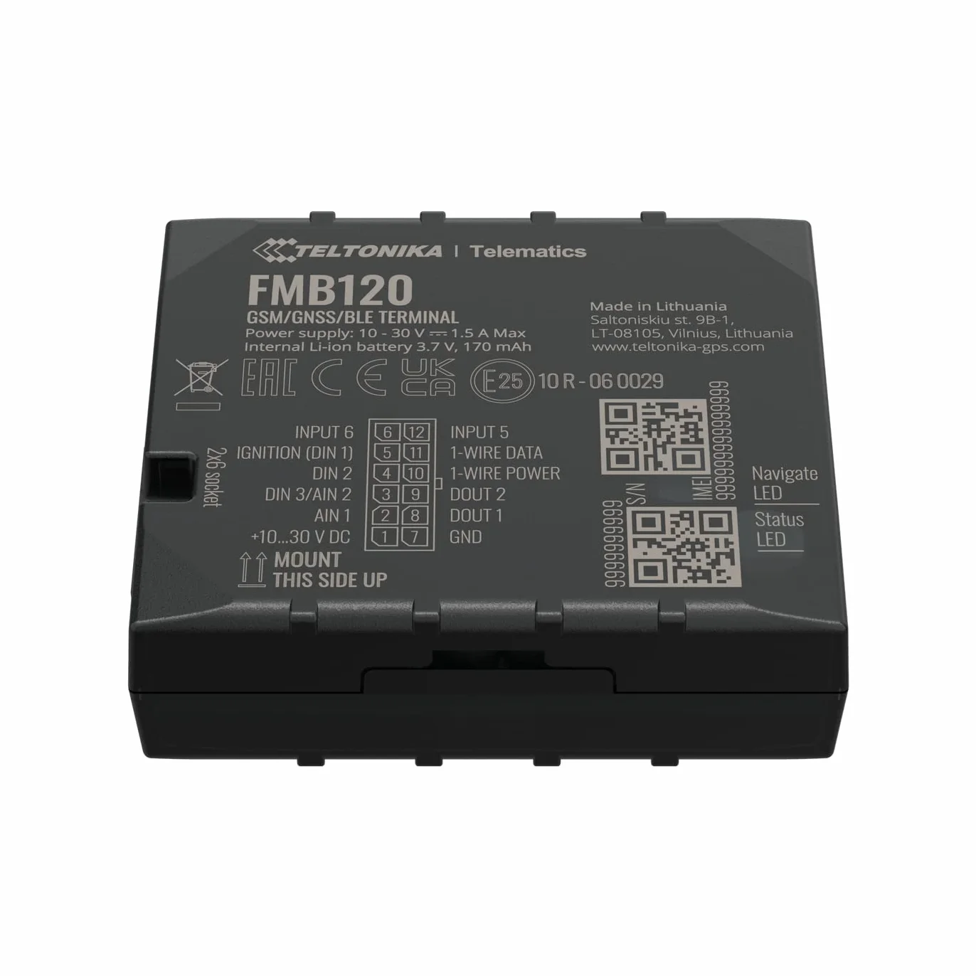 Teltonika FMB120 Czarny