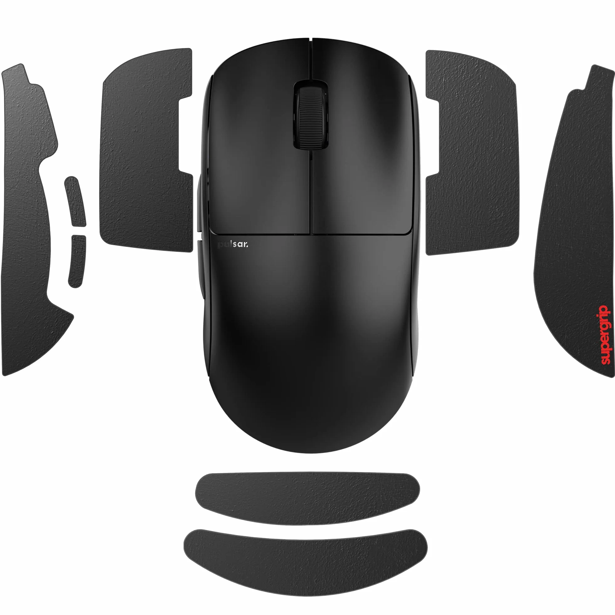 Pulsar Gaming Gears Supergrip do X2, Mini | Pochłania pot, wydajny antypoślizgowy grip, klej 3M, bez śladów, ultracienki