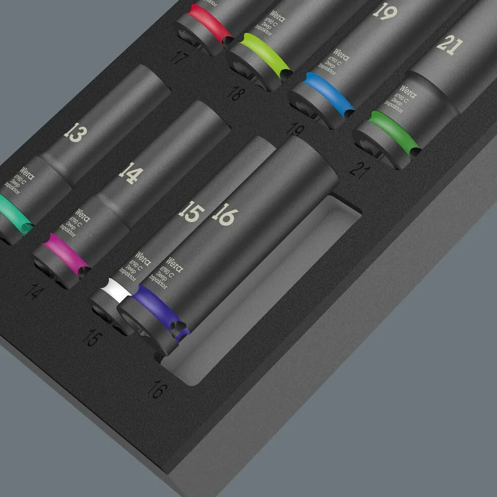9725 Zyklop C 1/2" zestaw 11-częściowy zestaw 11 końcówek nasadowych