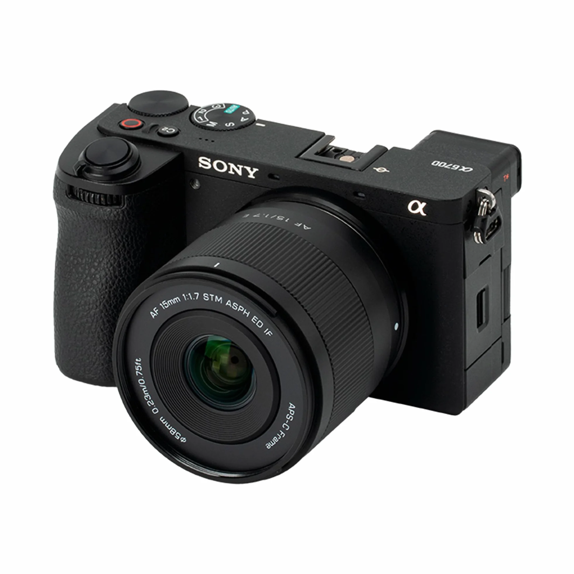 VILTROX Obiektyw z mocowaniem E 15 mm F1.7 do Sony, APS-C ultraszerokokątny obiektyw autofokusa do aparatów Sony E-Mount a7 a7II a7IV a7R a7RII a7RIII a7RIV a7RV a7S a7SII a7SIII a1 ZV-E1