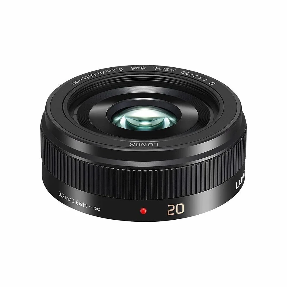 Panasonic LUMIX G H-H020 stałoogniskowy obiektyw szerokokątny 20mm F1.7 micro 4/3 czarny