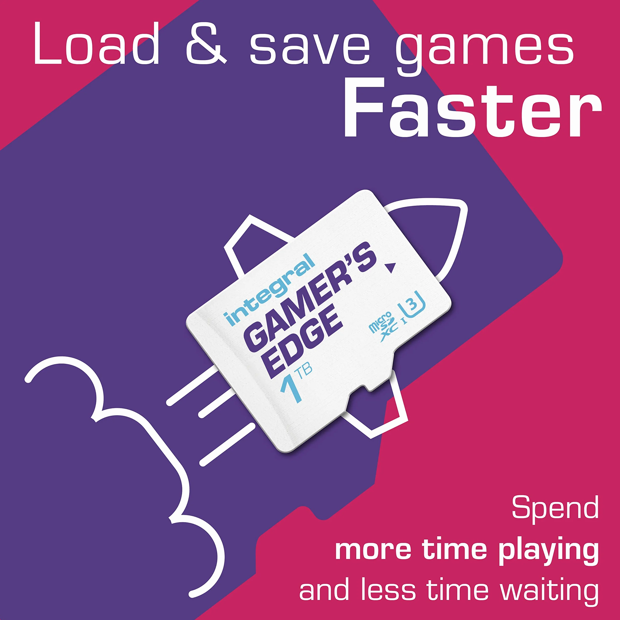 Integral 1TB Gamer's Edge Micro SD Card do Nintendo Switch