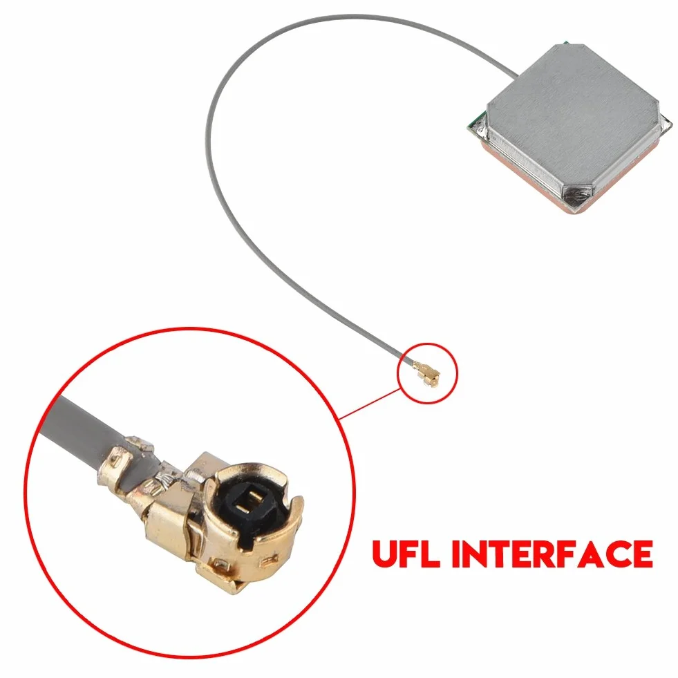 Antena GPS ceramiczna 28dB z interfejsem UFL do nawigacji morskiej