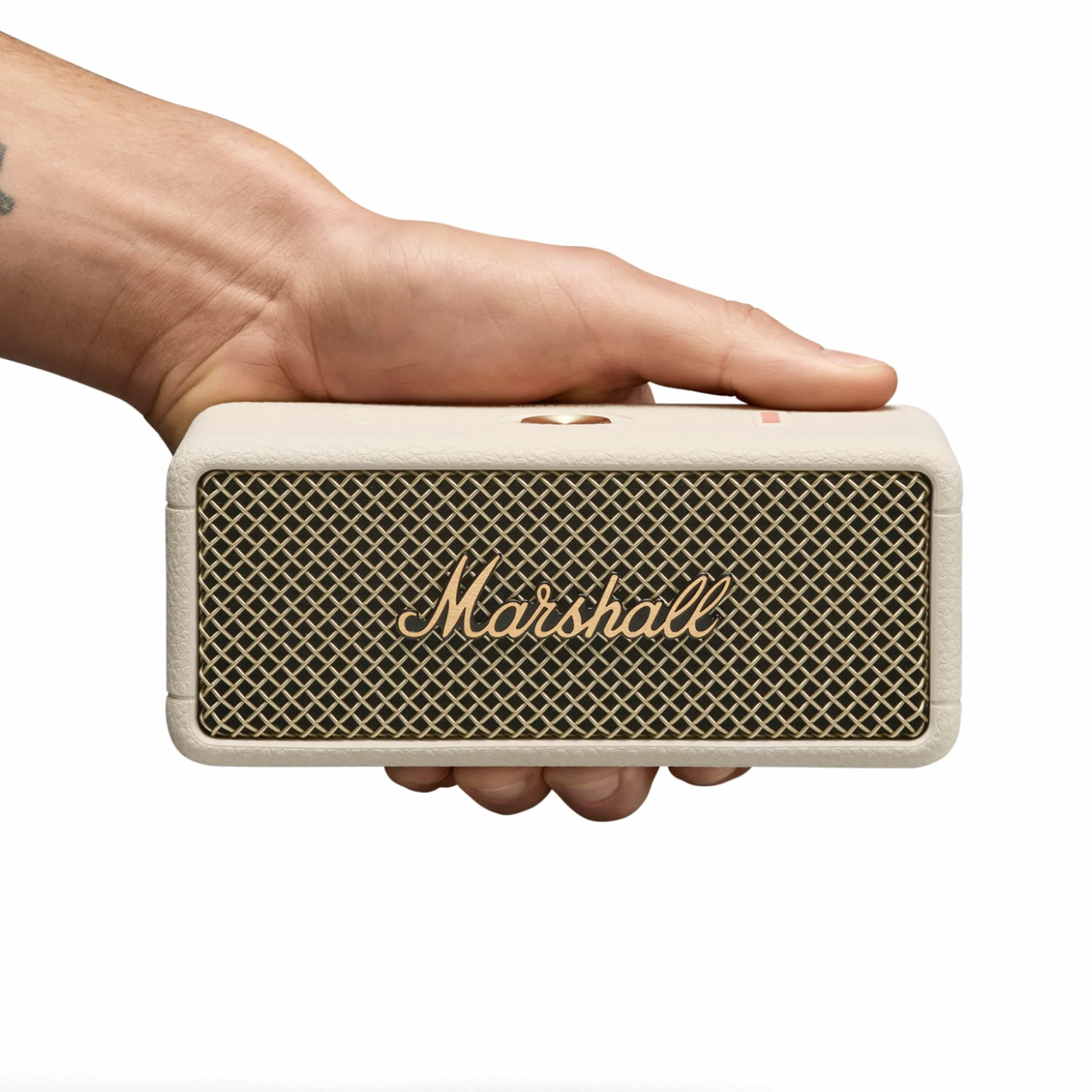 Marshall Emberton III przenośny głośnik Bluetooth kremowy