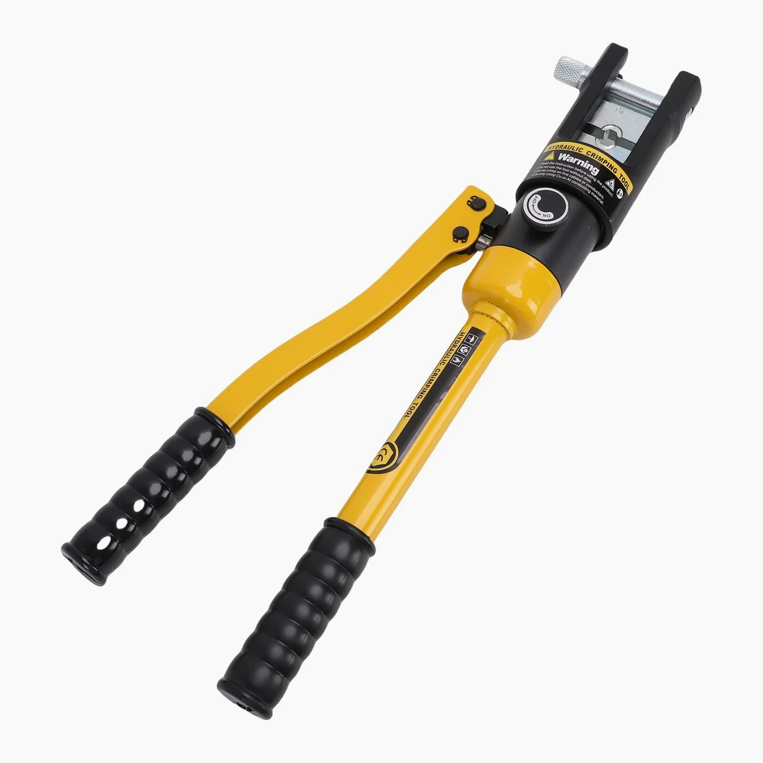 Luocute Hydrauliczne Narzędzie do Zaciskania 16T 16 AWG do 300 Narzędzie do Zaciskania Kabli Akumulatora Skok Hydrauliczna Zaciskarka z Końcówkami Elektryczna Zaciskarka do Końcówek z