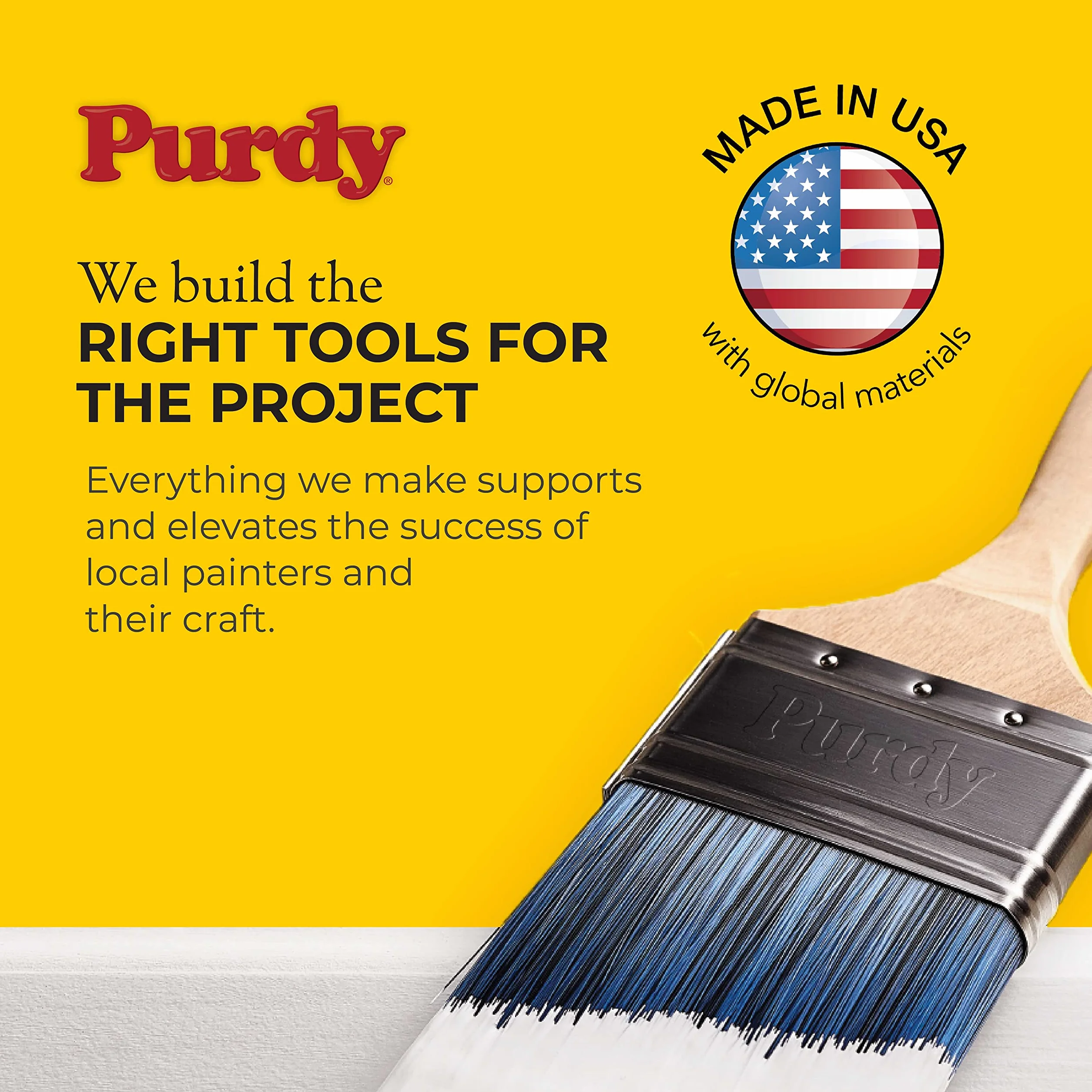 Purdy Pro-Extra 140671092 Rękaw Rolkowy, Żółty, 3/8"