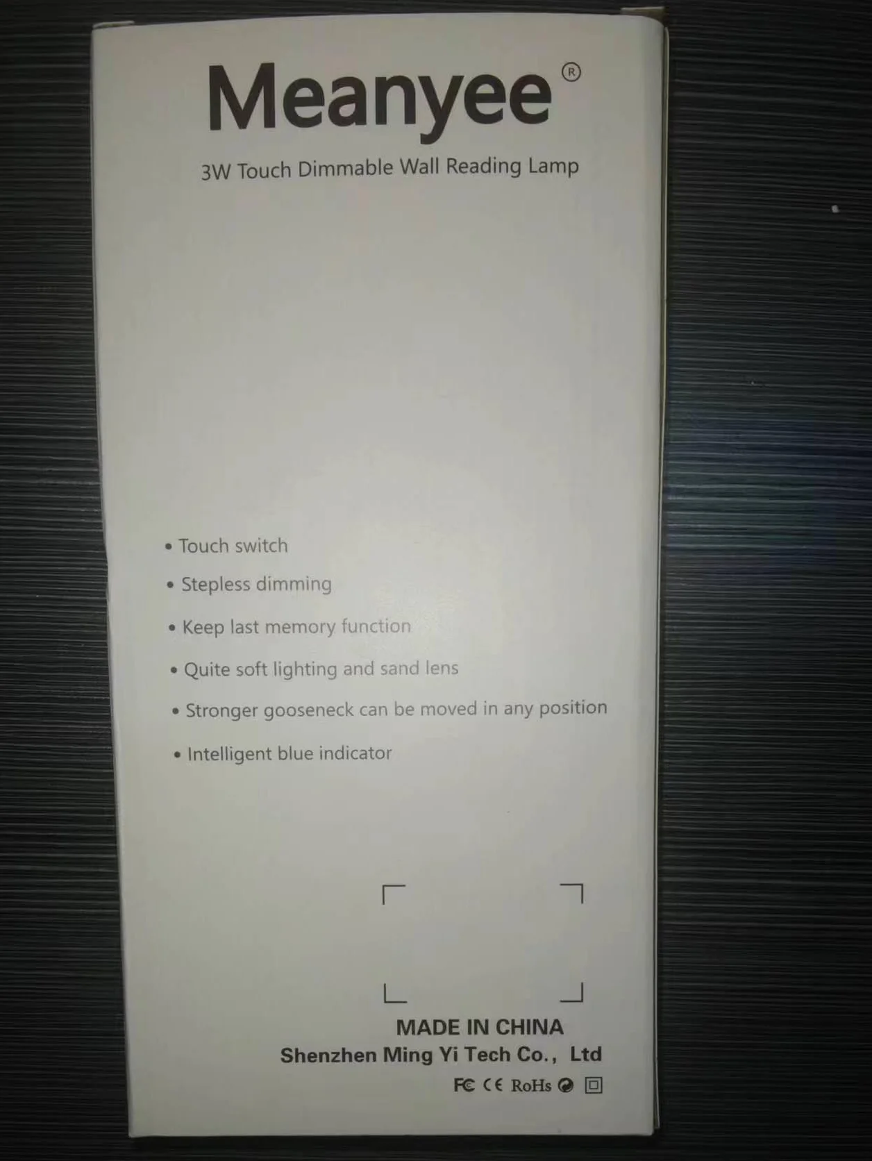 Meanyee Przełącznik dotykowy o zmiennej intensywności Elastyczna lampa do czytania łabędzia szyja lampa ścienna lampka nocna pielęgnacja oczu z niebieskim wyświetlaczem LED Dim