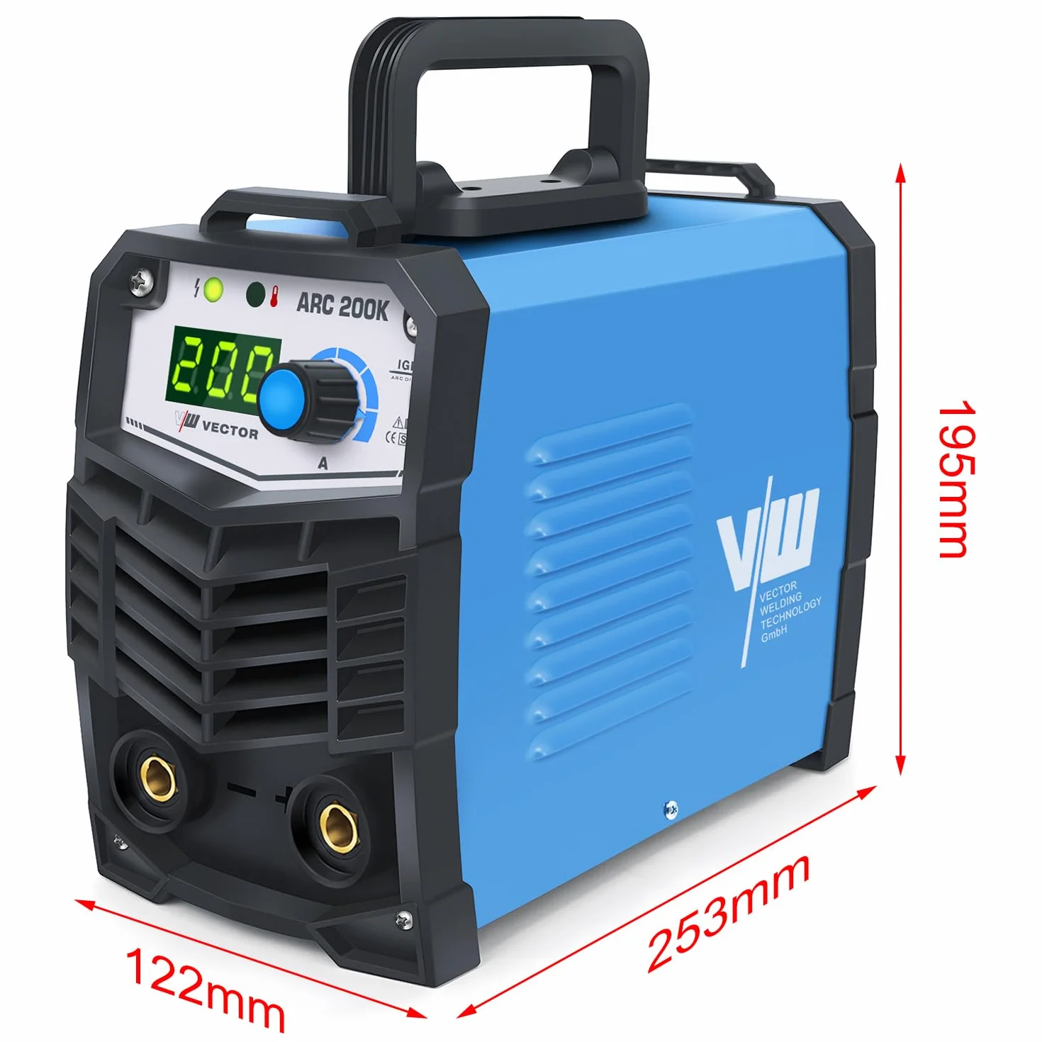 Spawarka elektrodowa 200 A spawarka inwerterowa spawarka inwertorowa ARC Welder urz?dzenie dla pocz?tkuj?cych spawarka elektryczna IGBT ARC200K VECTOR Welding