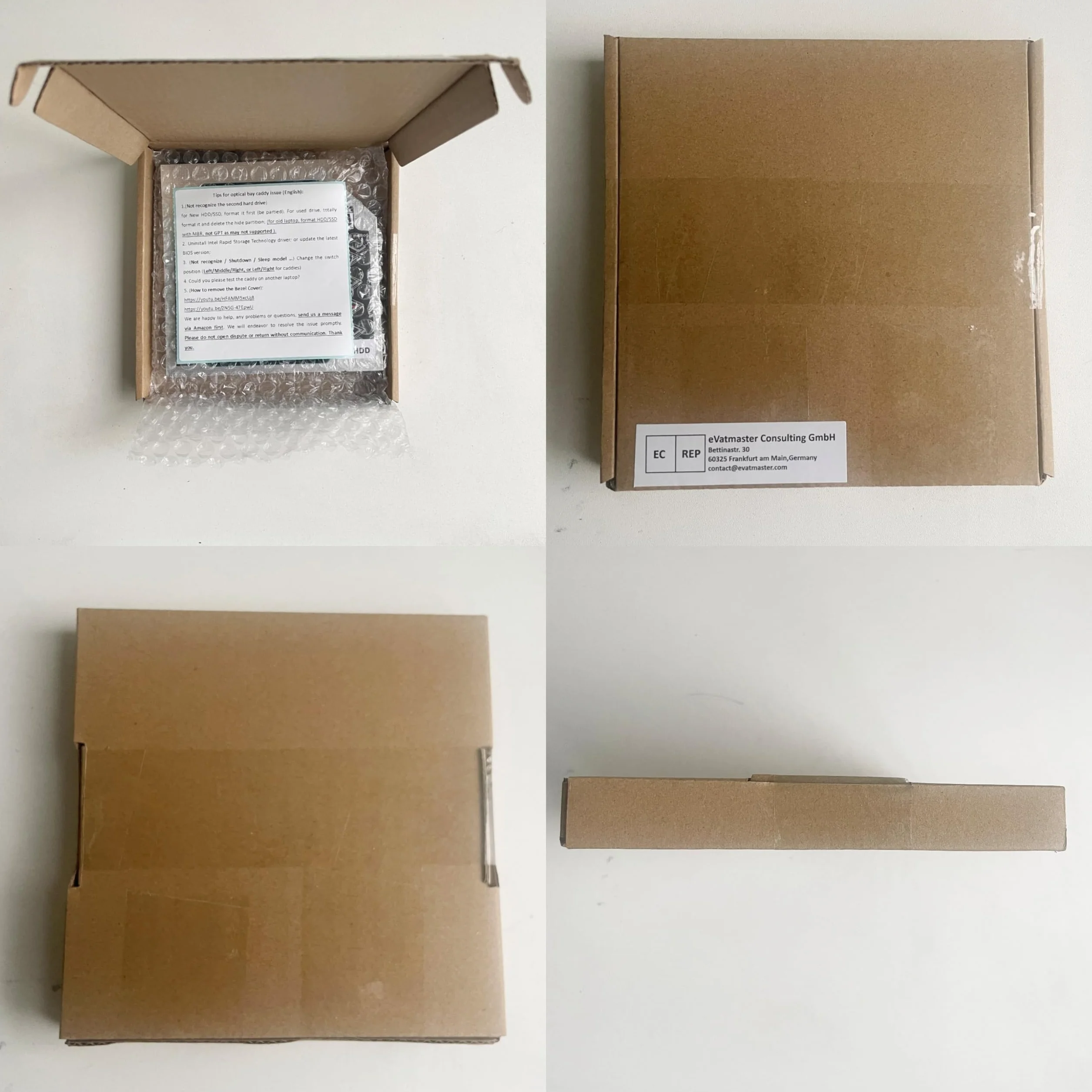 Asus Caddy Dysk Twardy HDD SSD Zatoka Optyczna do K53E X53S F83VF X53Sm A42 A40J A42J A42F