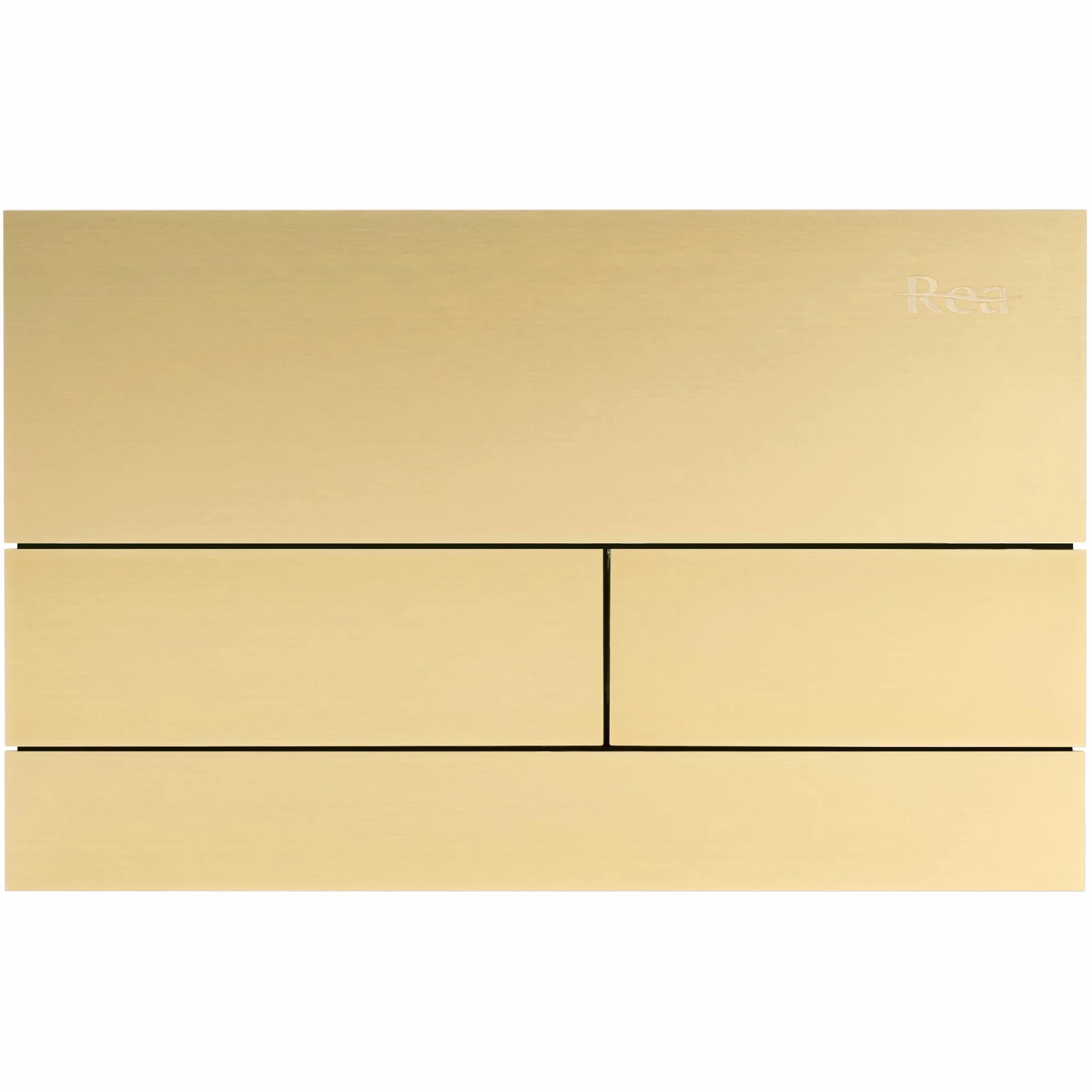 Rea - Stelaż Zestaw Podtynkowy Slim 024n Do Mis Wc Z Przyciskiem T Złoty Szczotkowany - 22x35,2x106,2 cm