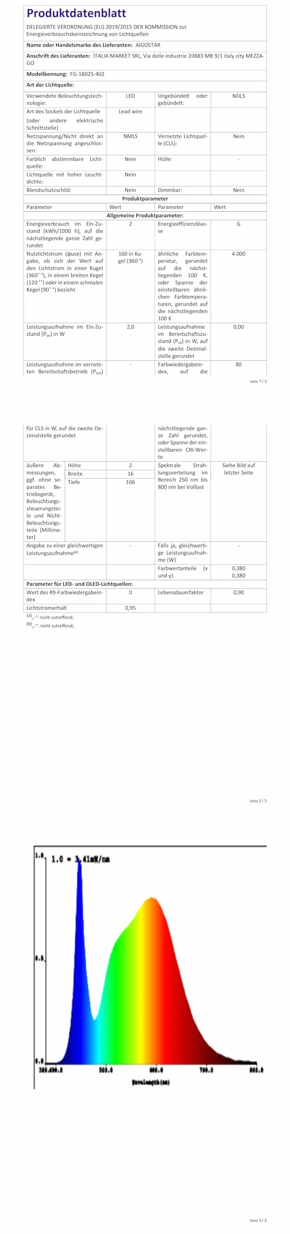 Aigostar Lampa do Czytania z Klipsem - Lampka Nocna LED Zasilana USB (Bez Baterii), 3 Poziomy Jasności, Elastyczne Ramię 360°, Ochrona Oczu 4000K, Idealna do Łóżka i Biurka, Czarna