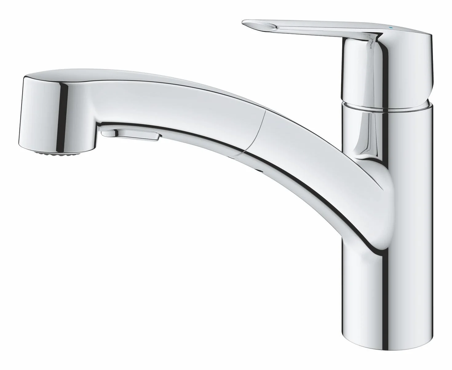 GROHE QUICKFIX Bateria zlewozmywakowa wysuwany prysznic 2-strumieniowy chrom