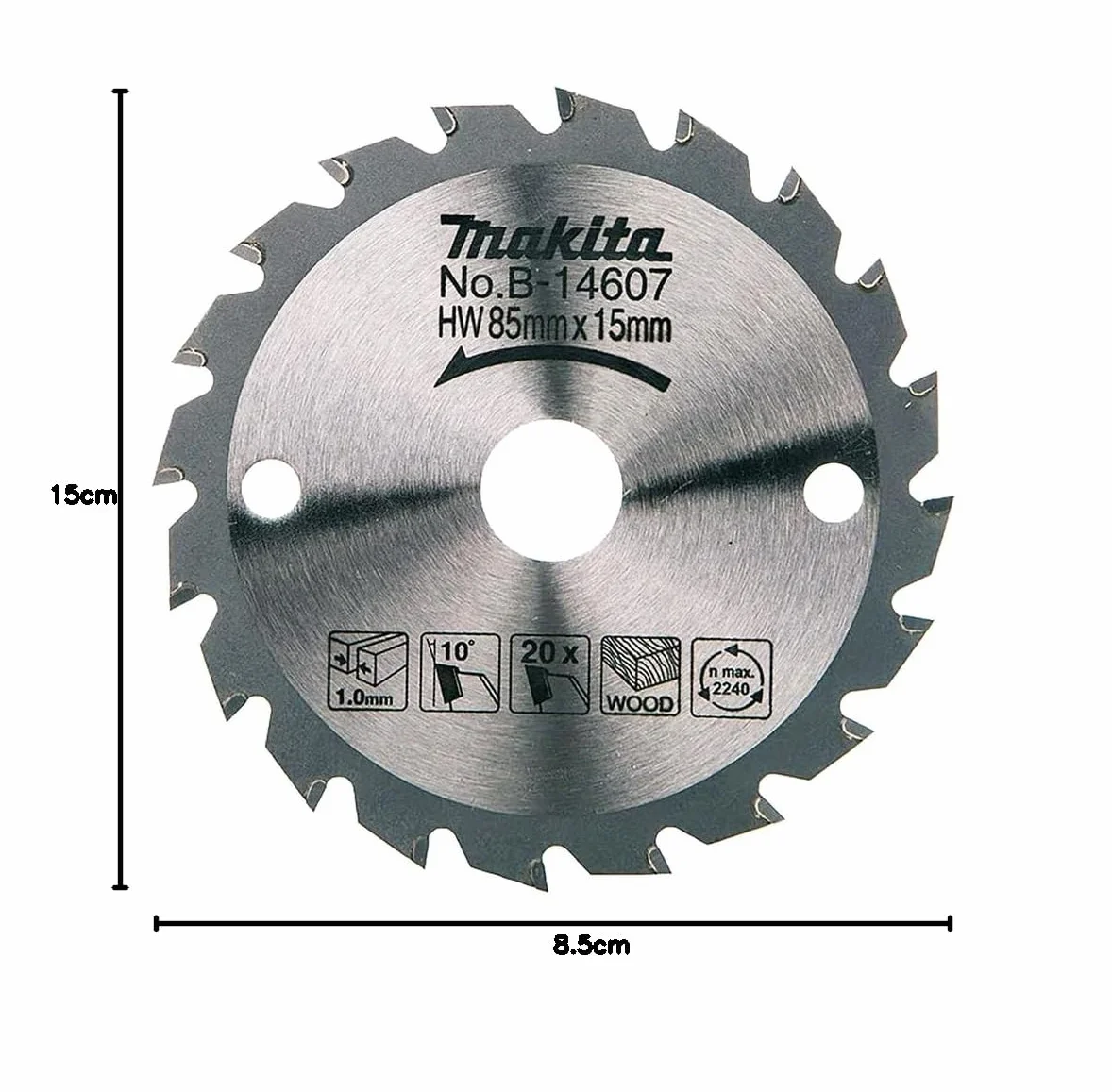 Makita DISCO HM 85/15/20D BATERIA B-14607
