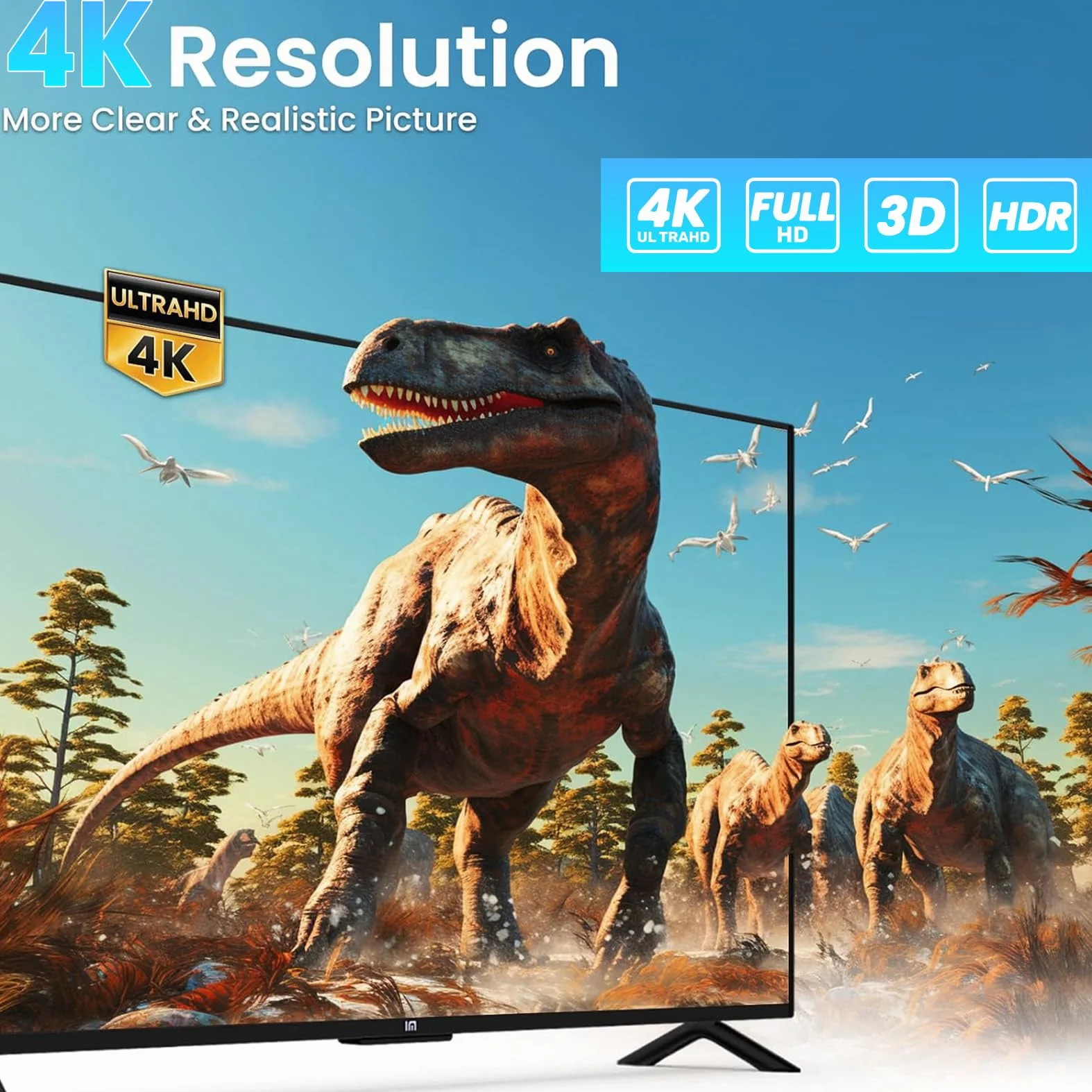 Przełącznik HDMI 4K 30Hz 4 w 1 Out z pilotem na podczerwień HDCP 1.4 HDR 3D