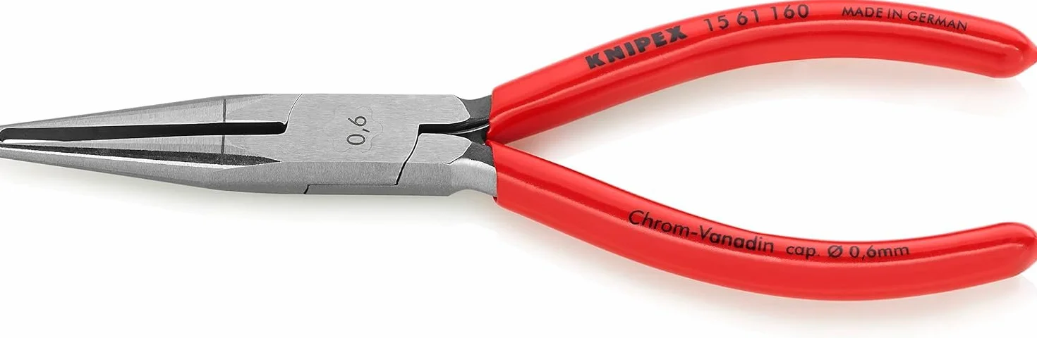 KNIPEX Szczypce do ściągania izolacji z tworzywa sztucznego, powlekane 160 mm, 15 61 160