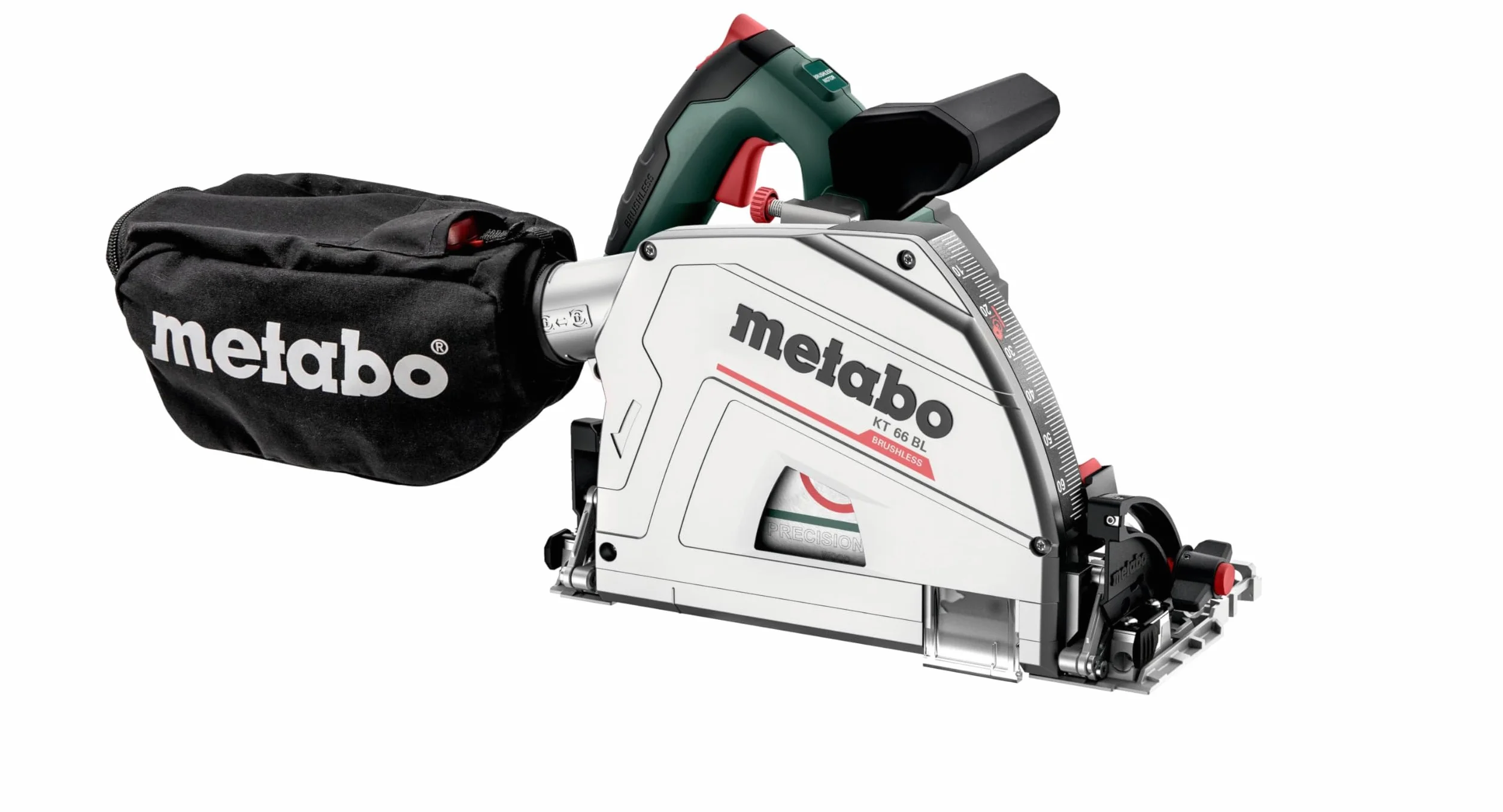 Metabo KS 66 BL ręczna piła tarczowa Metabox, z prowadnicą, z silnikiem bezszczotkowym, z hamulcem wybiegowym, piła tarczowa, piła tarczowa 691219000