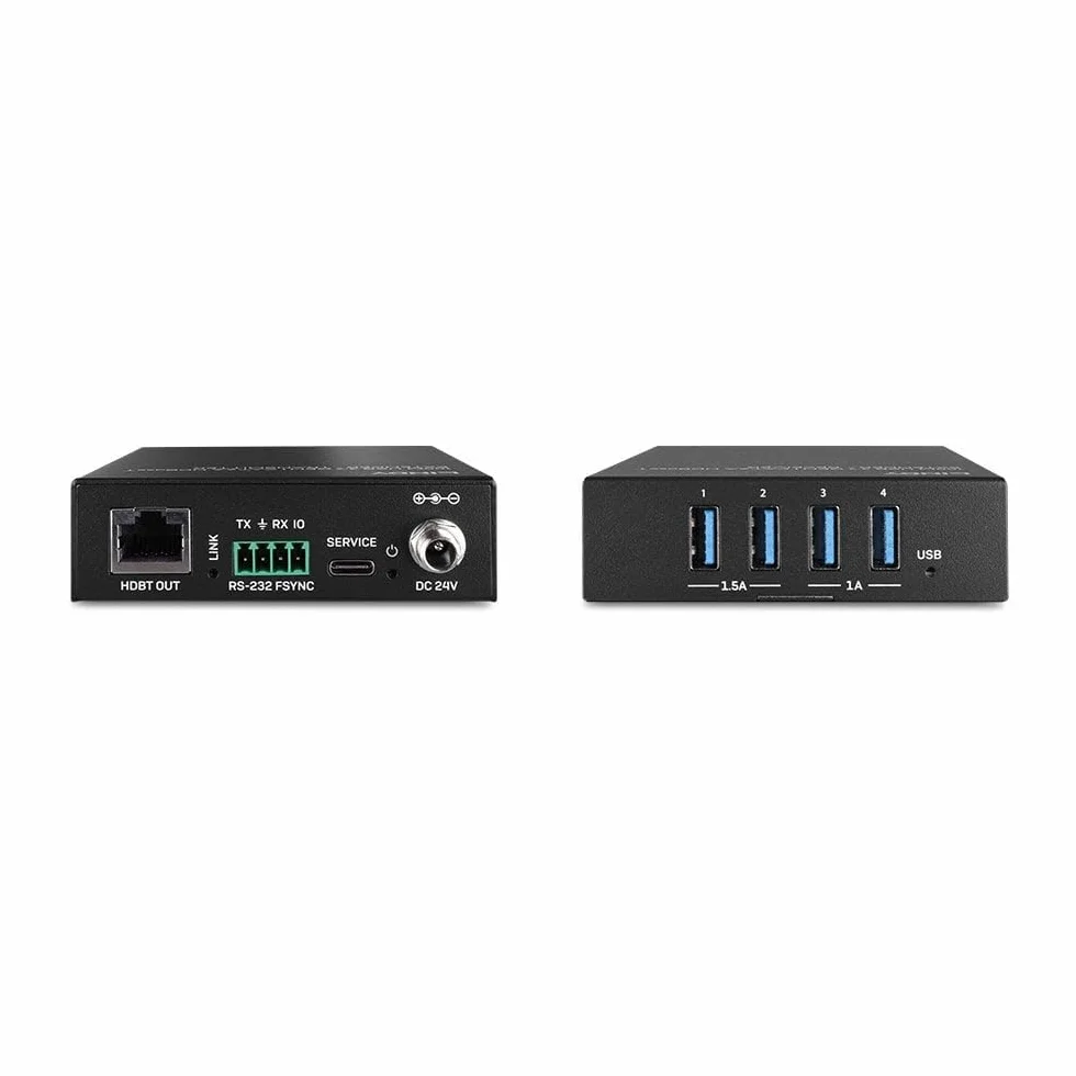LINDY 43410 100 m USB 3.2 Gen 1 Cat.6A HDBaseT Extender