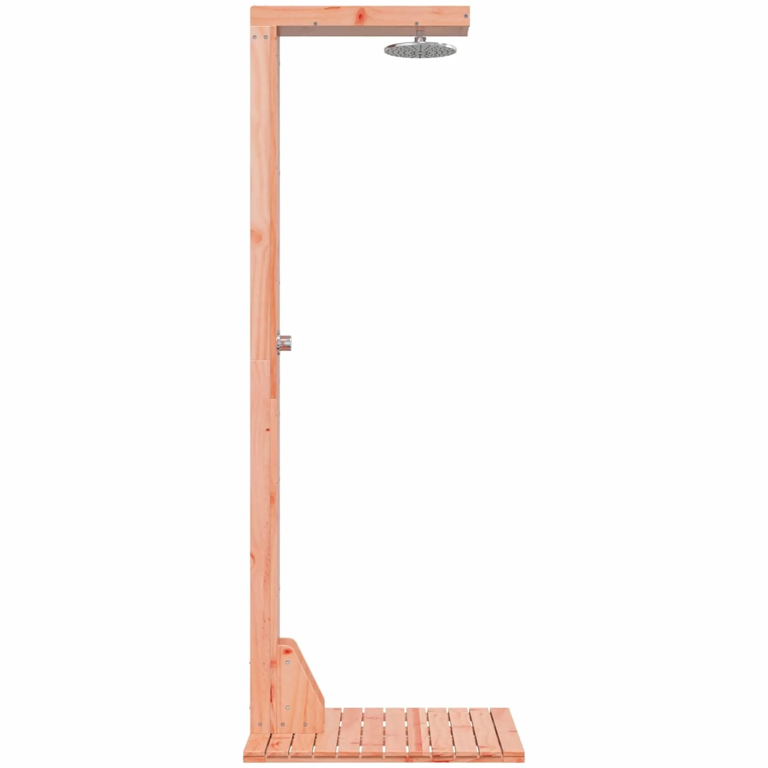 vidaXL Prysznic na zewnątrz 210 cm naturalny