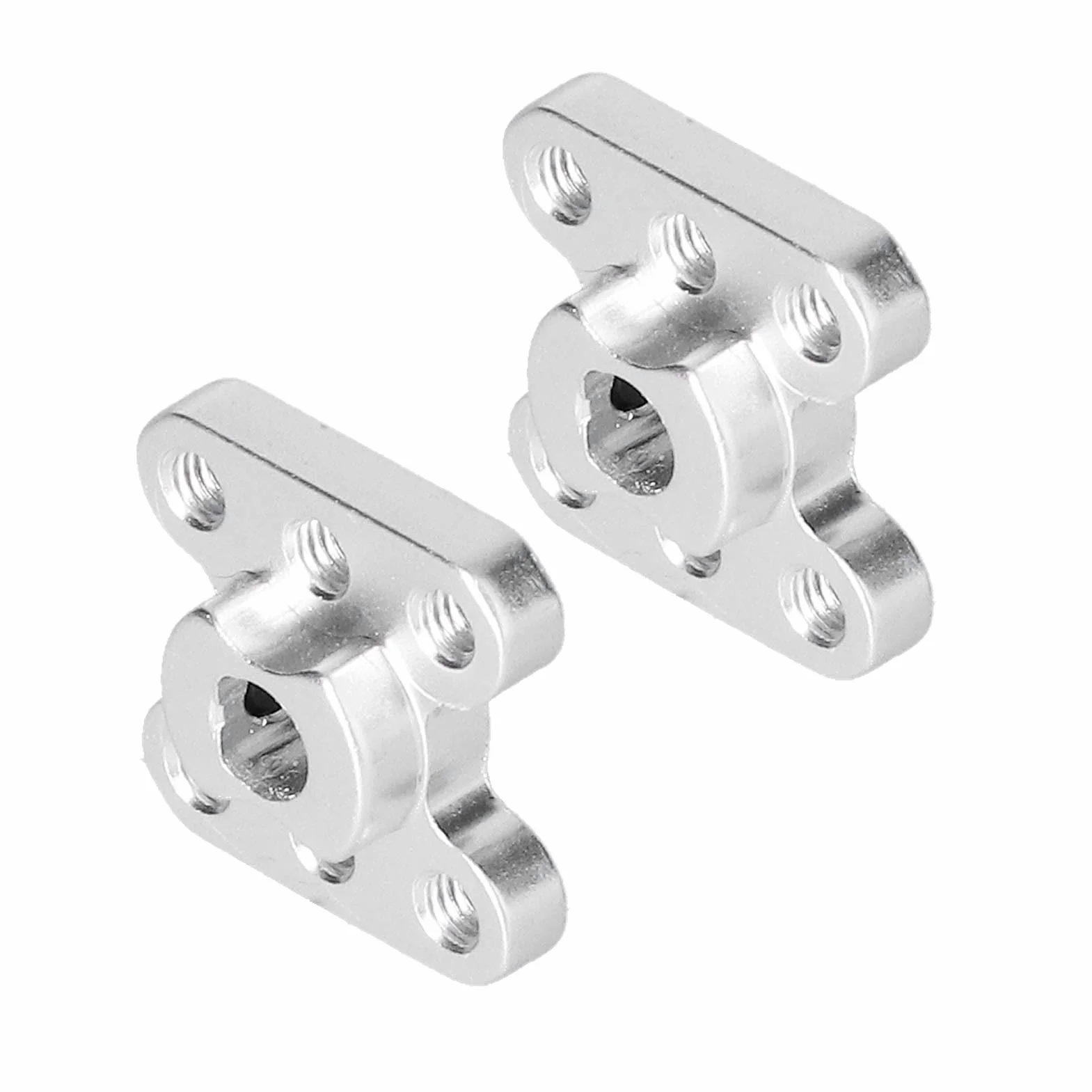 2 Sztuk Sprzęgło Kołnierzowe ze Stopu Aluminium 6mm D Otwór Lekki Sprzęgło Kołnierzowe Złącze łożyska Złączki Złącze Silnika