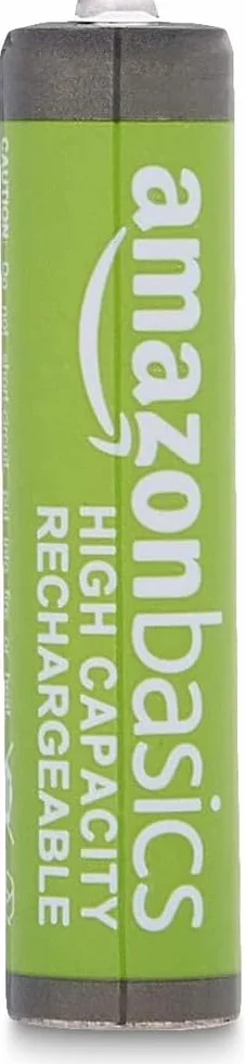 Amazon Basics Baterie AAA o dużej pojemności, 850 mAh, wielokrotnego ładowania, NiMh, wstępnie naładowane, 12 sztuk