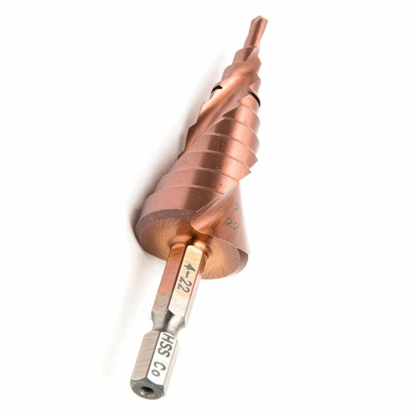 Wiertła tnące Wiertło kręte 1,5-12 mm HSS Pistolet powlekany tytanem Wiertło do wycinania otworów Zestaw wierteł do drewna i metalu (Kolor: 13 szt. 2 12 mm) (4)