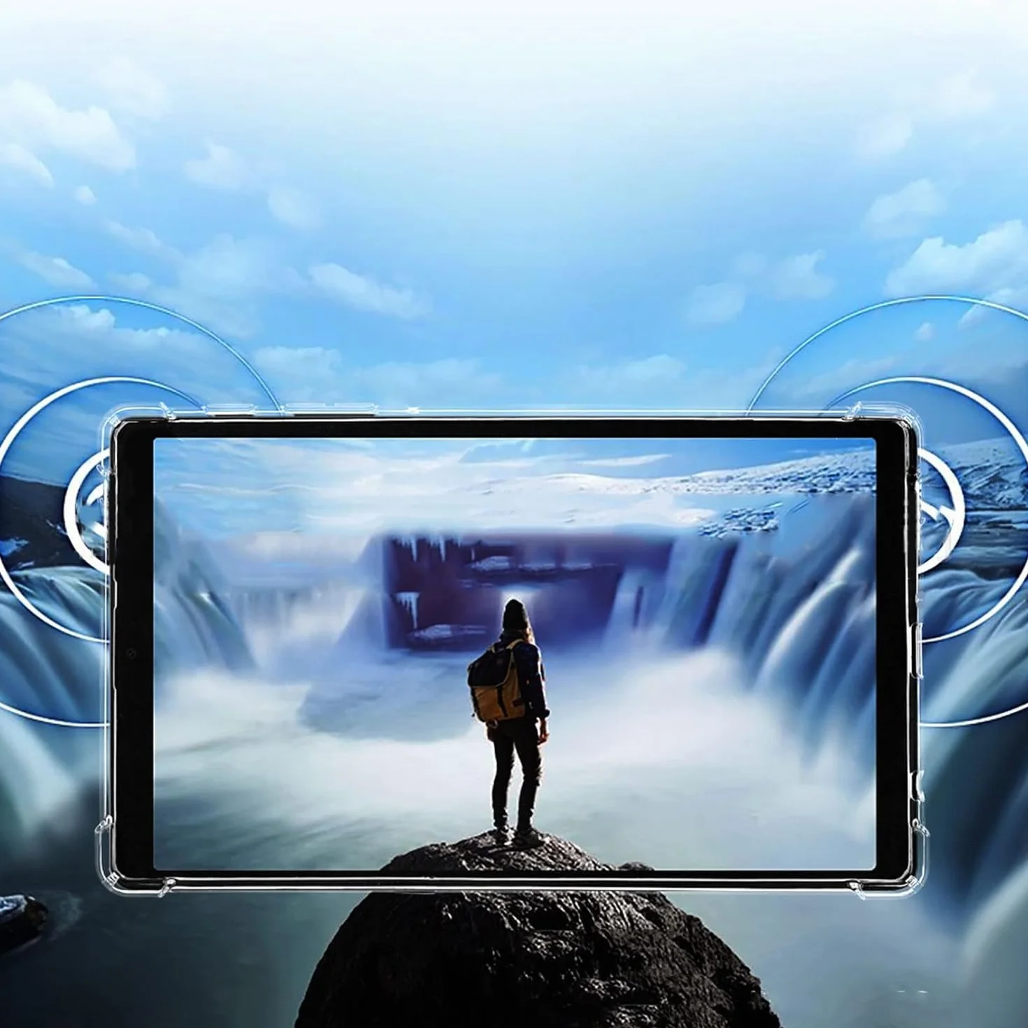 Etui kompatybilne z Xiaomi Redmi Pad 2 Pro 12,1" silikonowe TPU przezroczyste