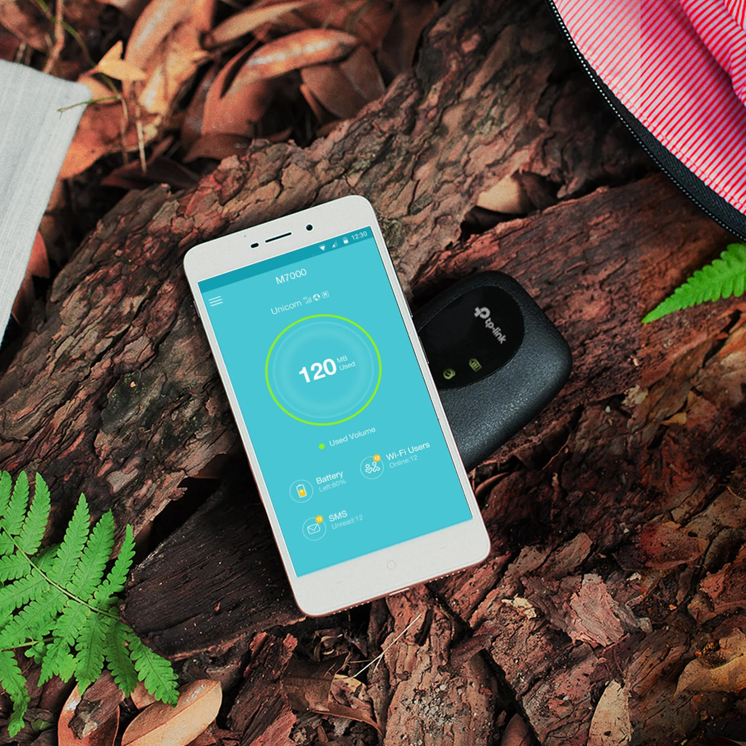 TP-Link M7000 | Przenośny Hotspot 4G LTE | Prędkość pobierania do 150 Mb/s | Obsługa do 10 urządzeń | Bateria 2000mAh | Plug & Play | Kompaktowy design