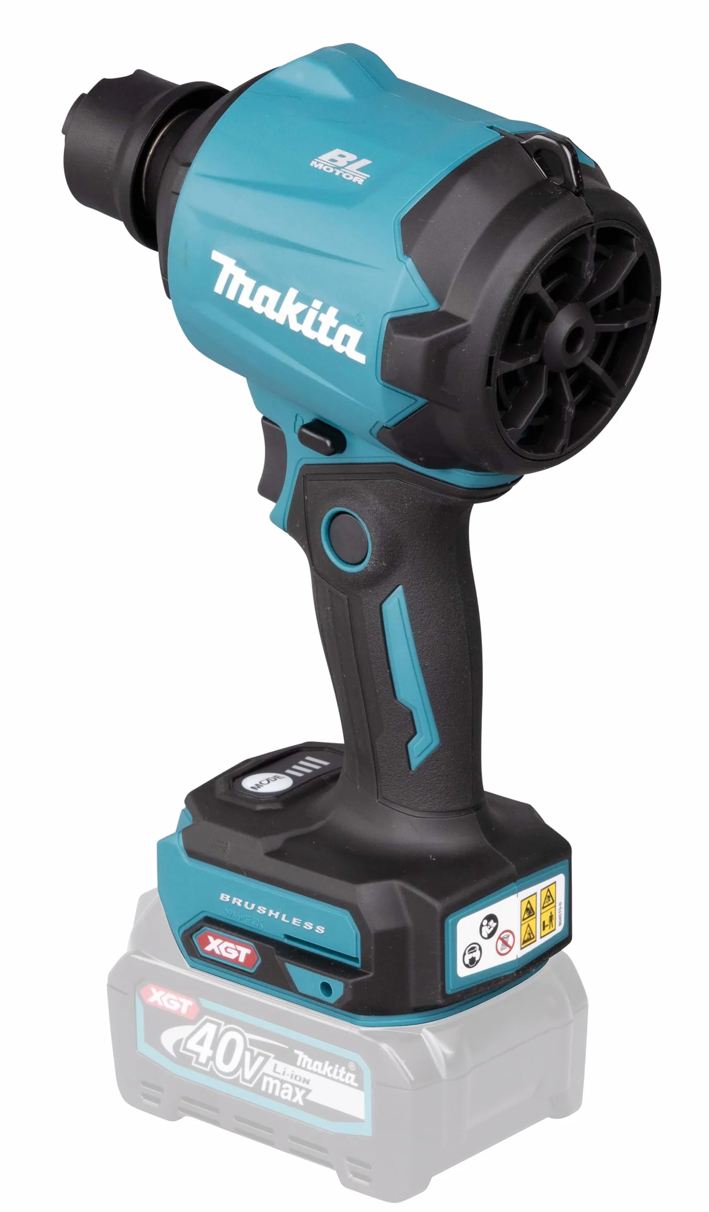 Makita AS001GZ 40V Max Li-ion XGT bezszczotkowa dmuchawa kurzu, baterie i ładowarki nie są dołączone