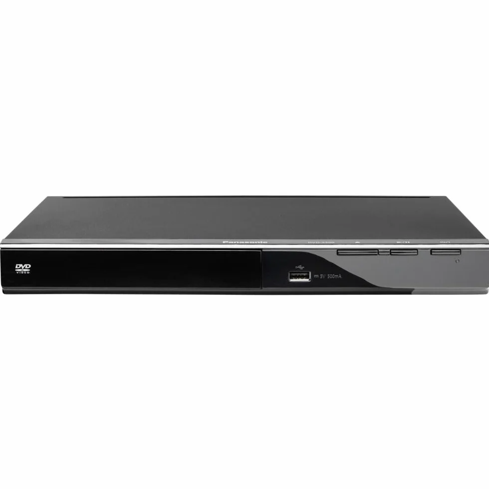 Panasonic DVD-S500EG-K odtwarzacz DVD czarny USB 2.0